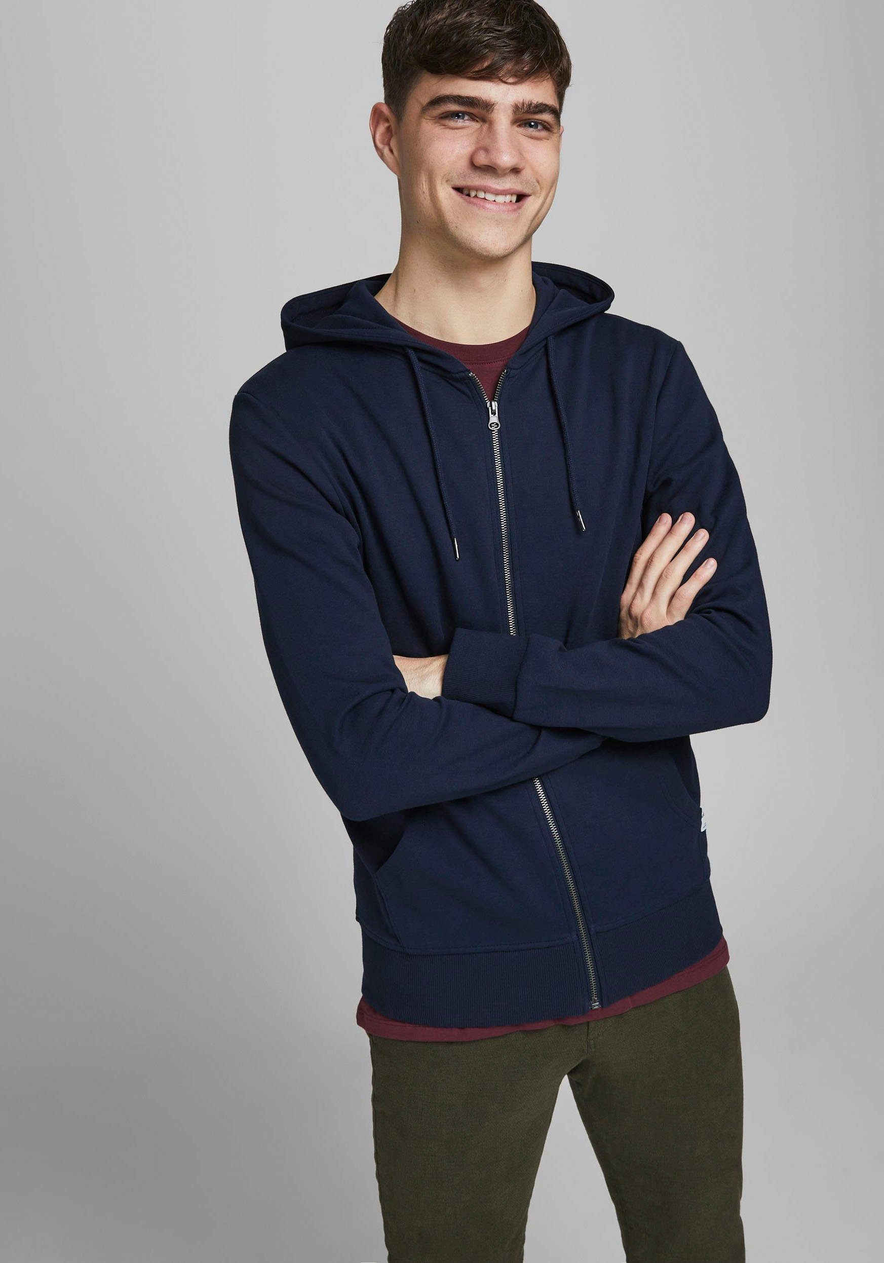 Jack & Jones Capuchonsweatvest BASIC SWEAT ZIP HOOD