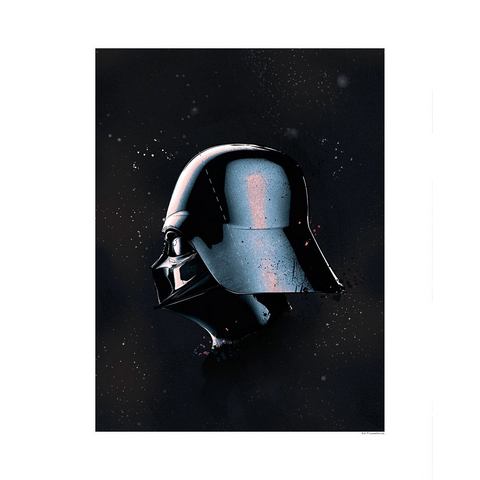 Komar wanddecoratie Star Wars Classic Helmets Vader, zonder lijst