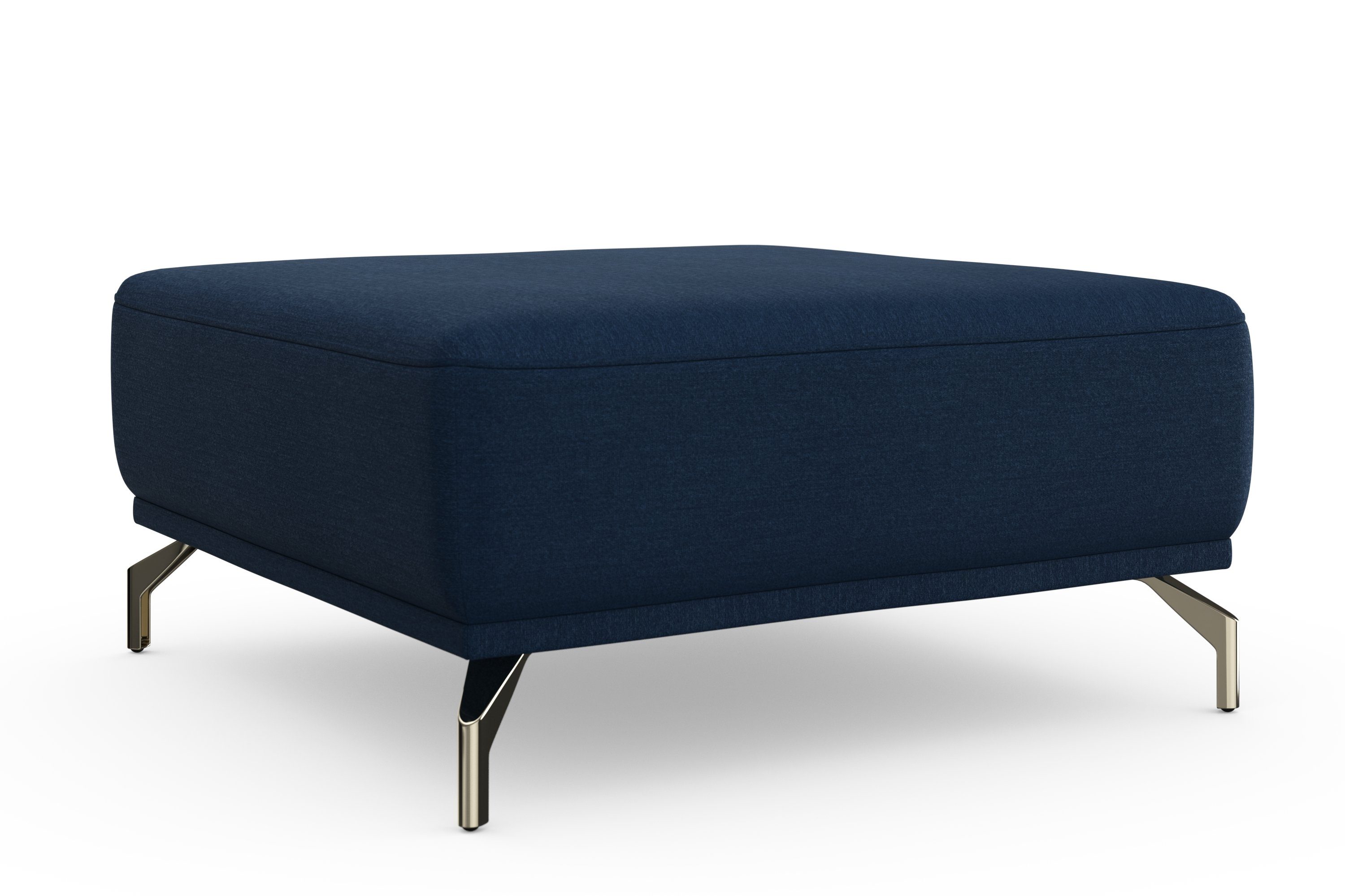 sit&more Hocker Bailando met binnenvering en gesatineerde nikkel poten
