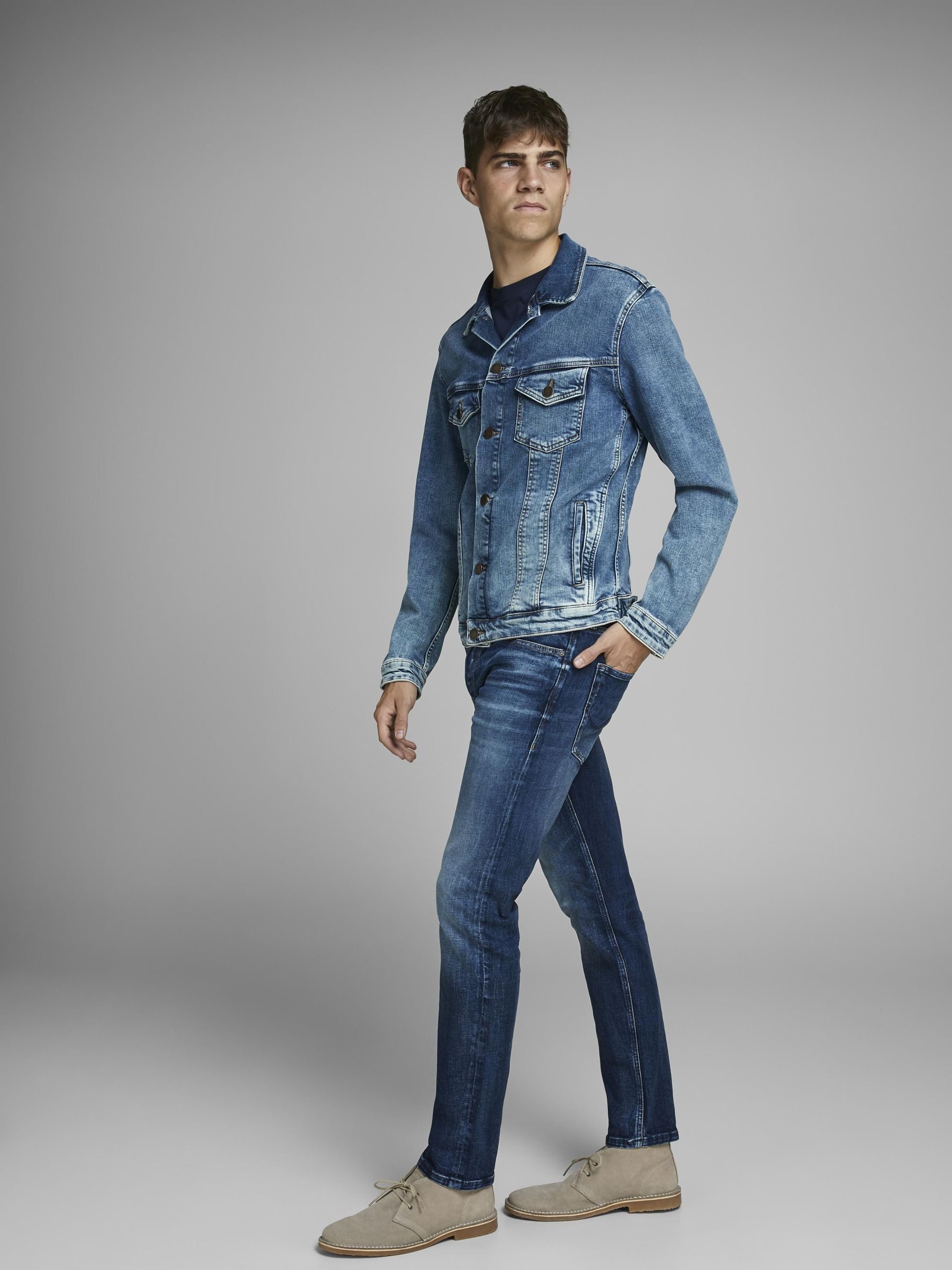 Jack & Jones Tapered jeans JJIMIKE JJORIGINAL CJ SN