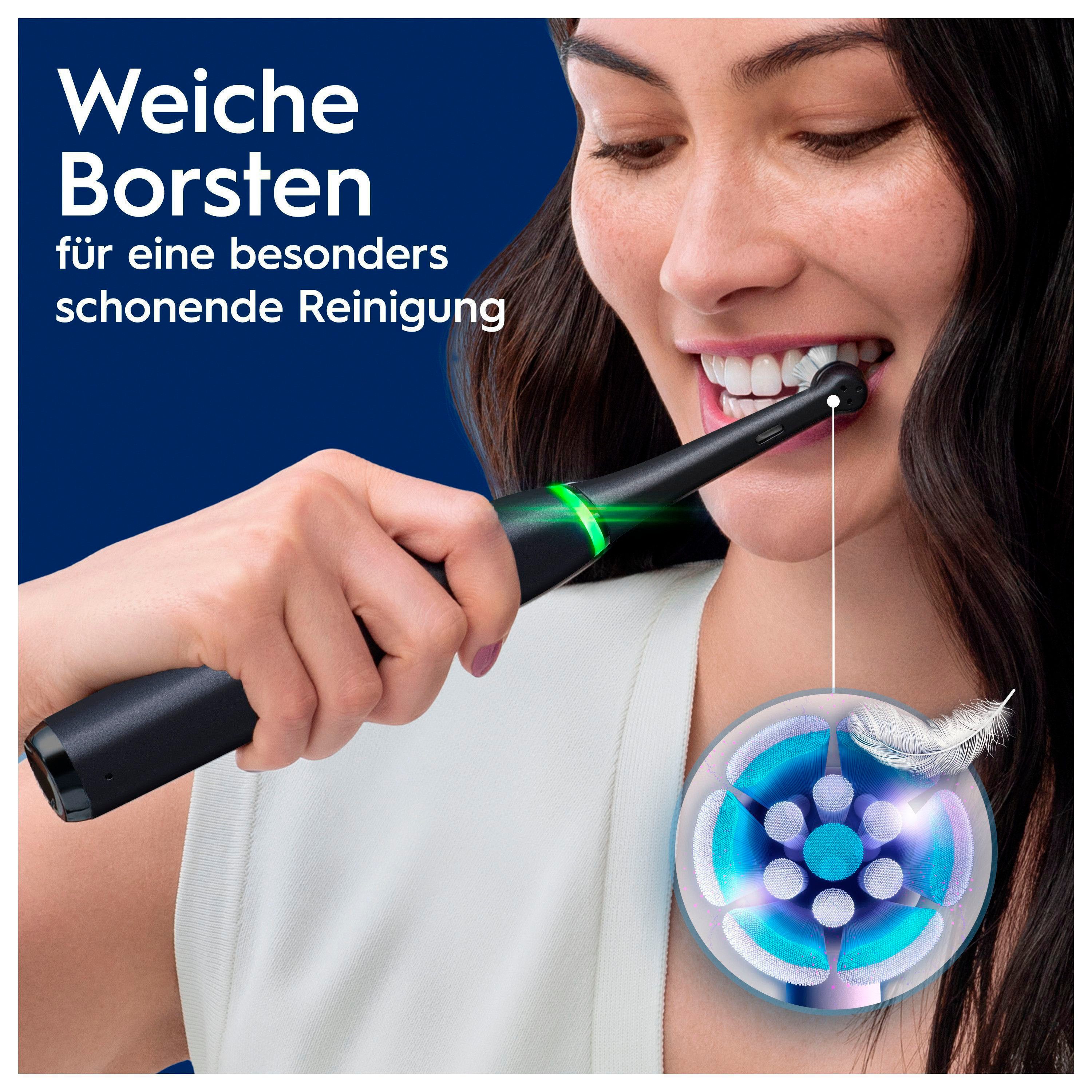 Oral B Elektrische tandenborstel IO 8 met magnet technologie, 6 reinigingsstanden, kleurendisplay & reisetui