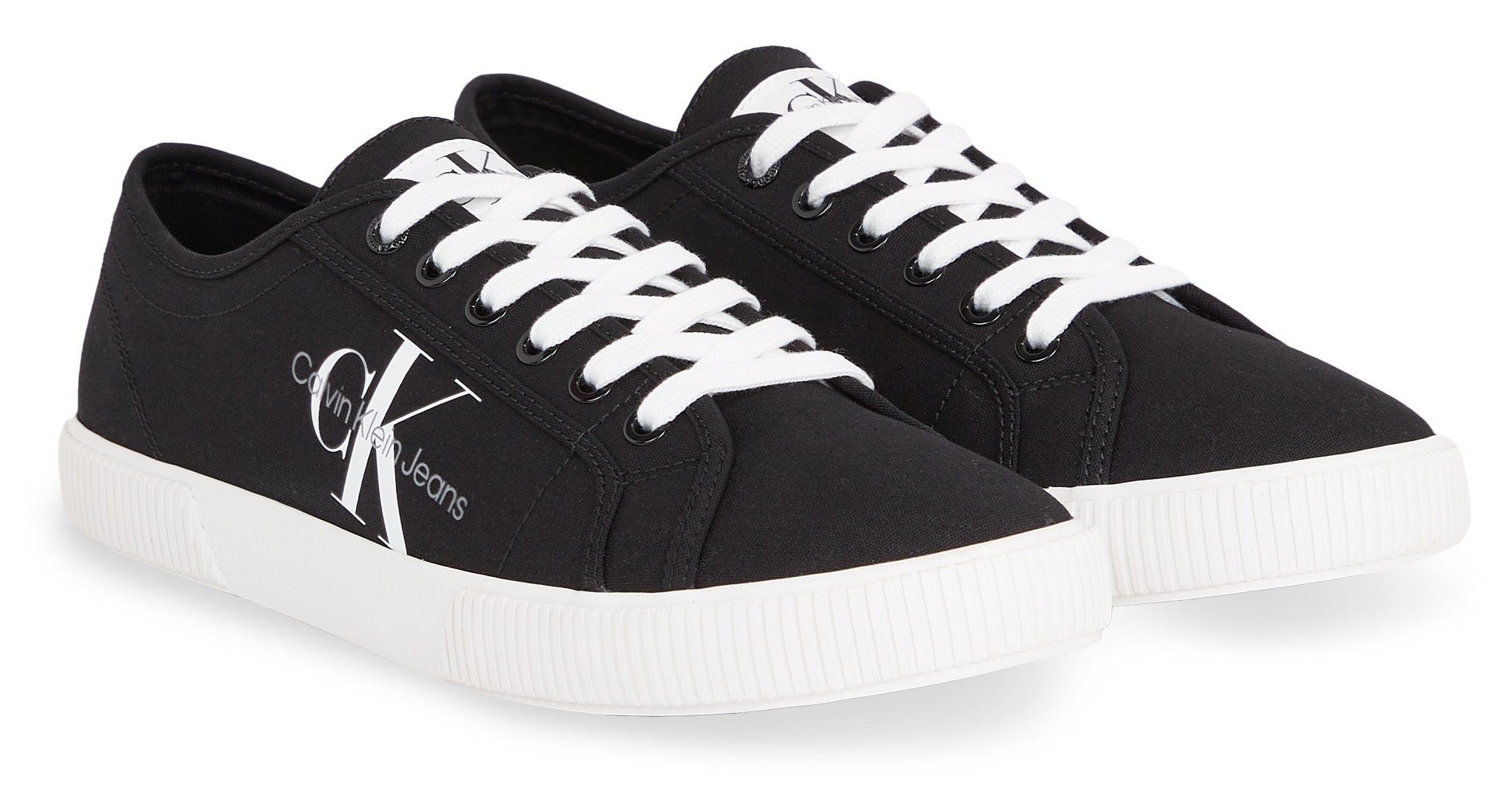 Calvin Klein Sneakers met opzij gestempeld logo