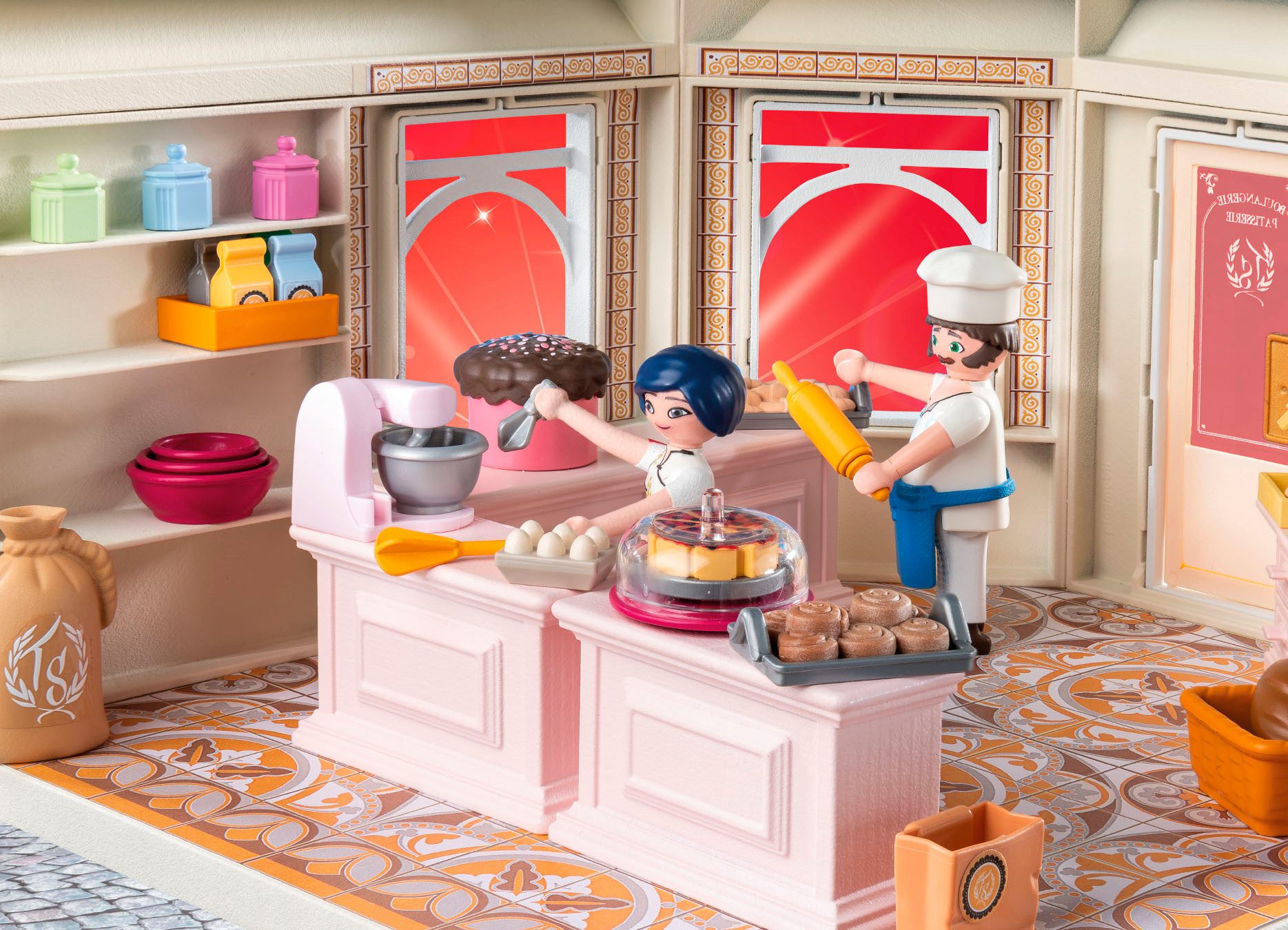 Playmobil® Constructie-speelset Miraculous: Franse Bakkerij (71863) (93-delig)