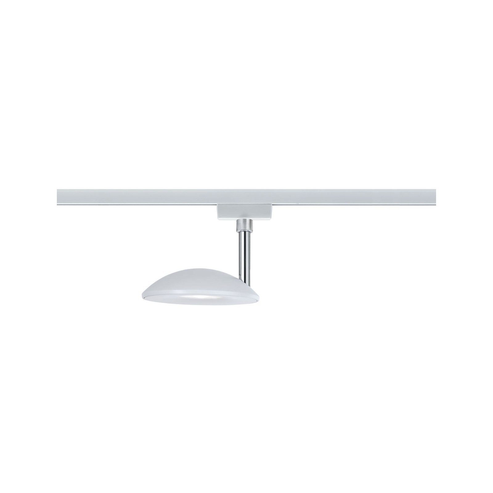 Paulmann Railsysteem-lampen URail rail spot Sphere 493lm 7W 2700K 230V Chroom mat, Chroom (1-delig)
