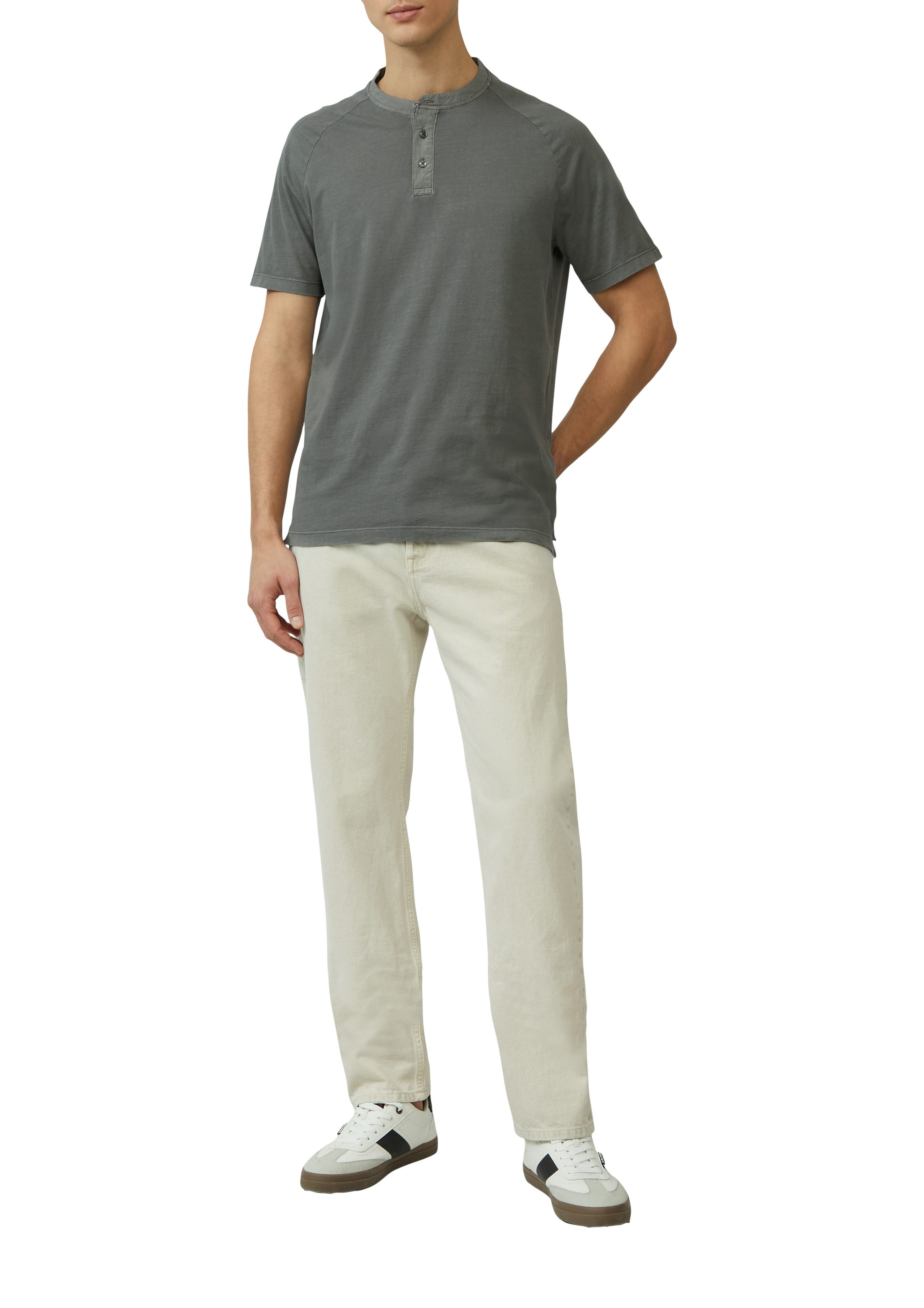 s.Oliver T-shirt met henleyhals