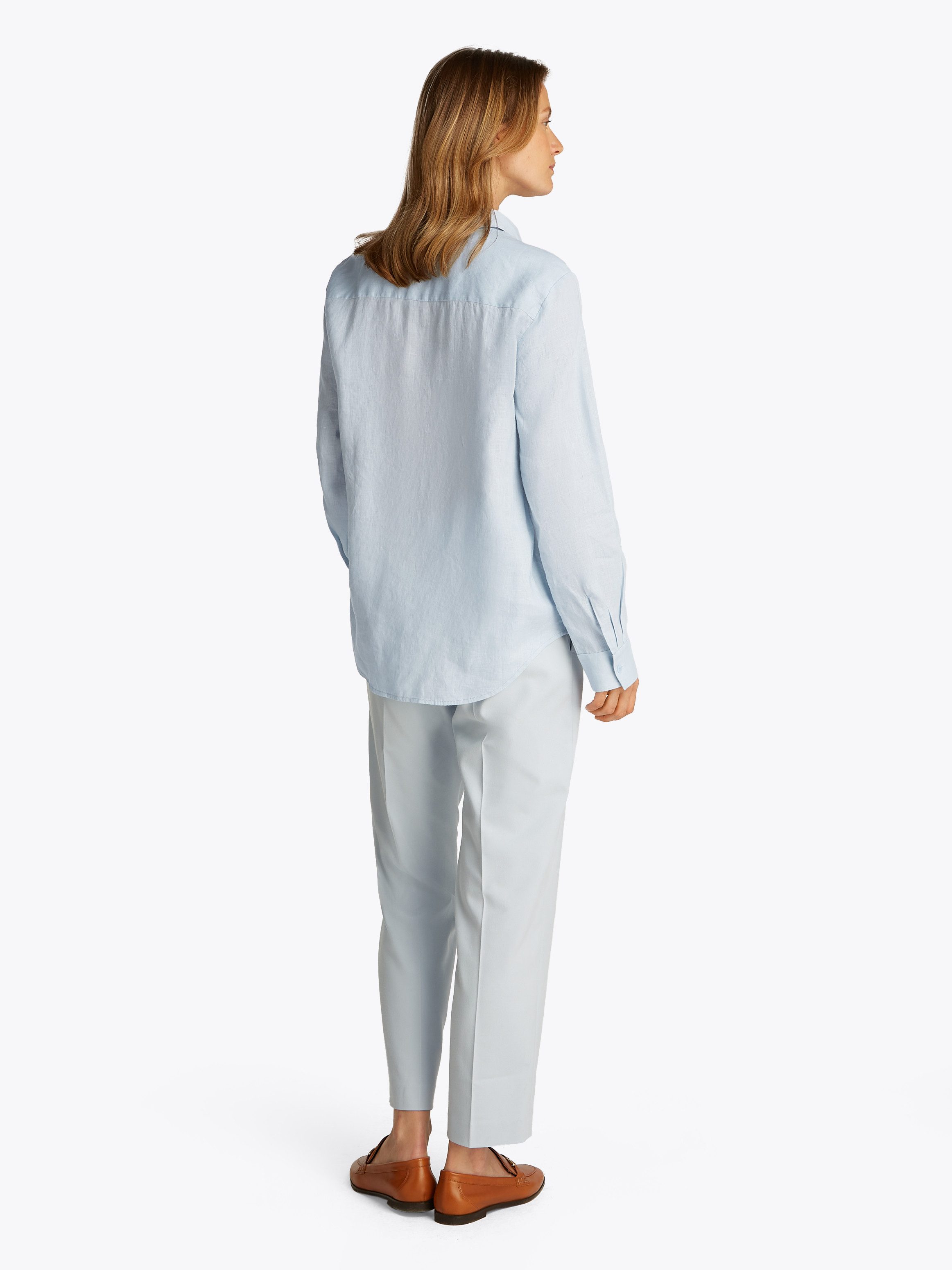 Tommy Hilfiger Overhemdblouse ESS LINEN RELAXED SHIRT