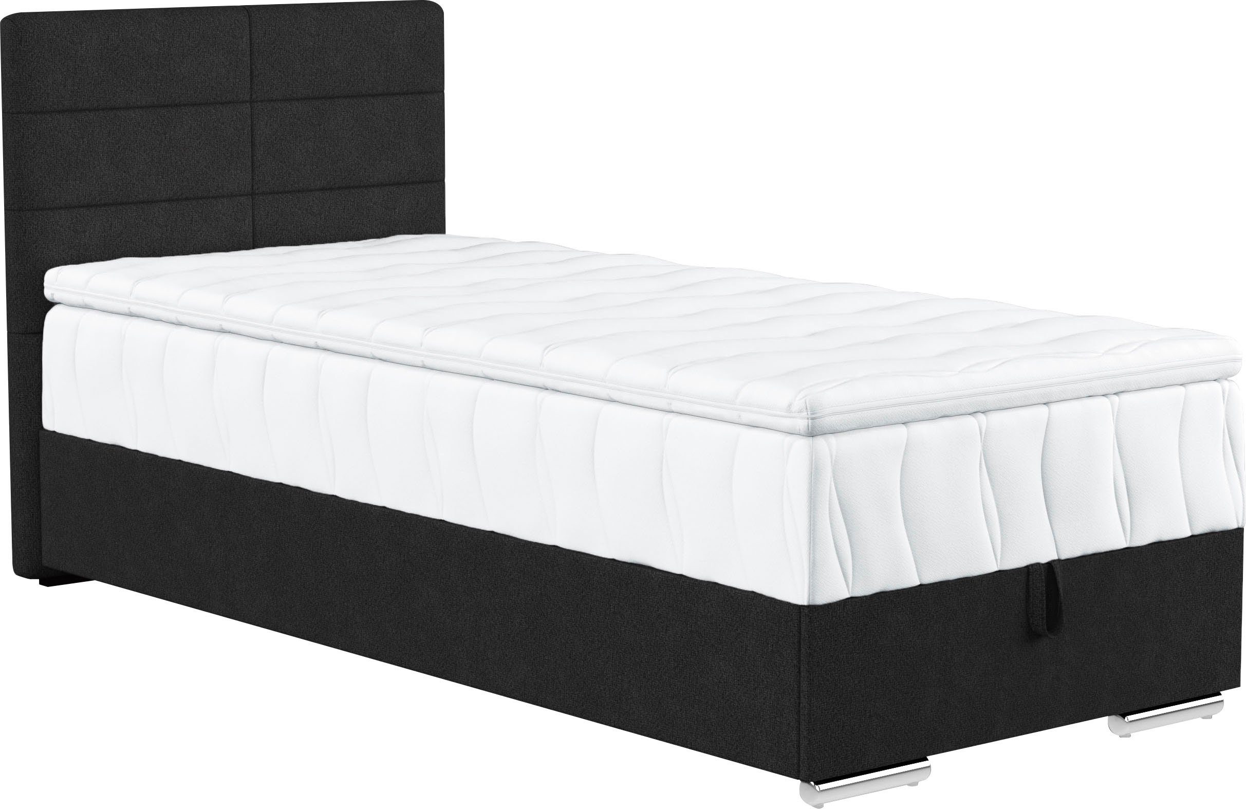 COTTA Boxspring Tom met bedkist, topmatras en sierkussen
