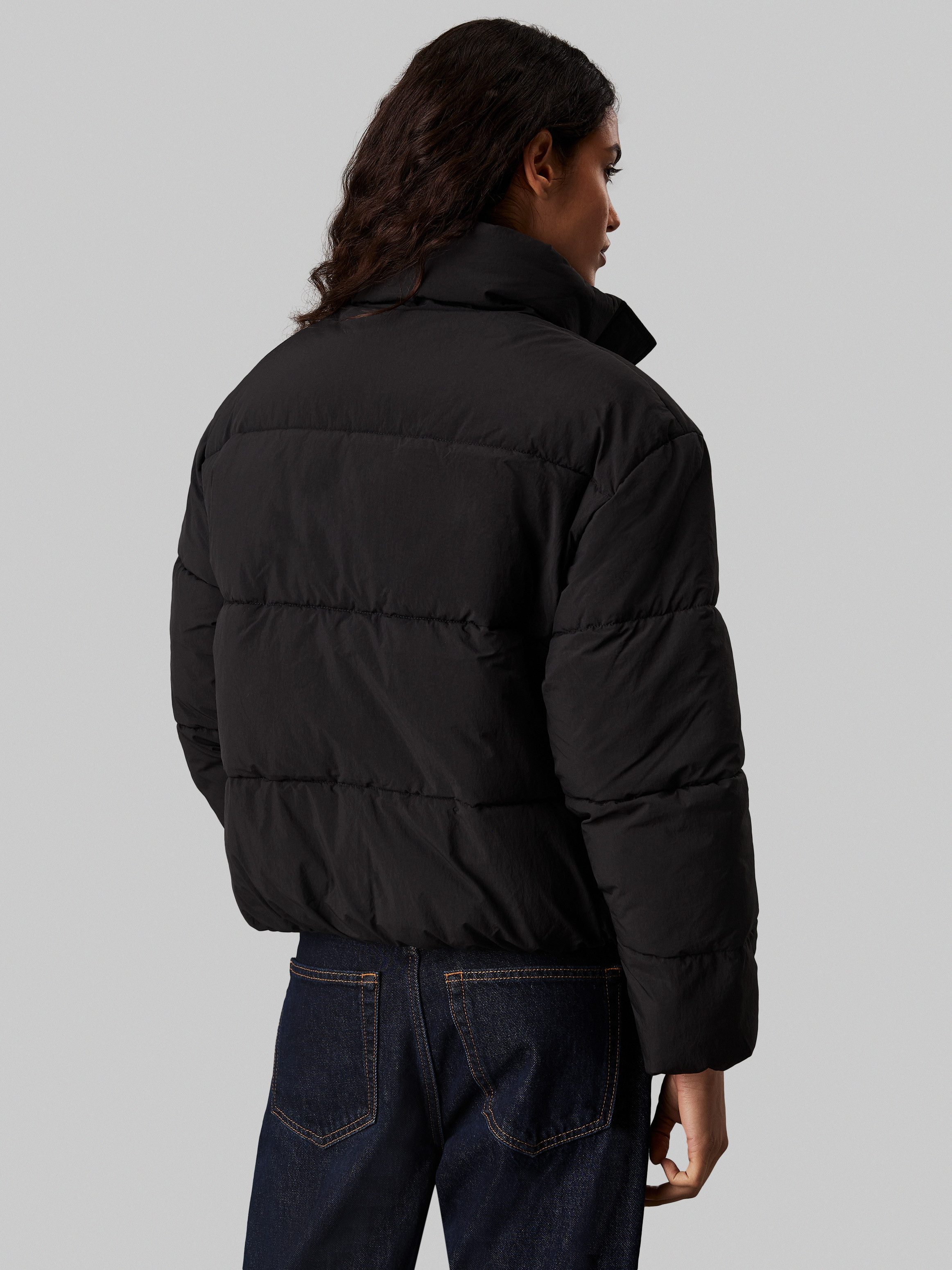 Calvin Klein Outdoorjack CHENILLE MONOLOGO PUFFER