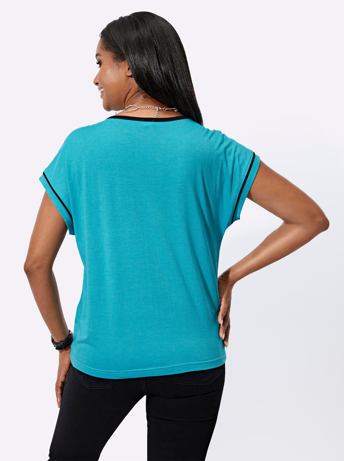 Classic Inspirationen Shirt met korte mouwen Shirt met ronde hals (1-delig)