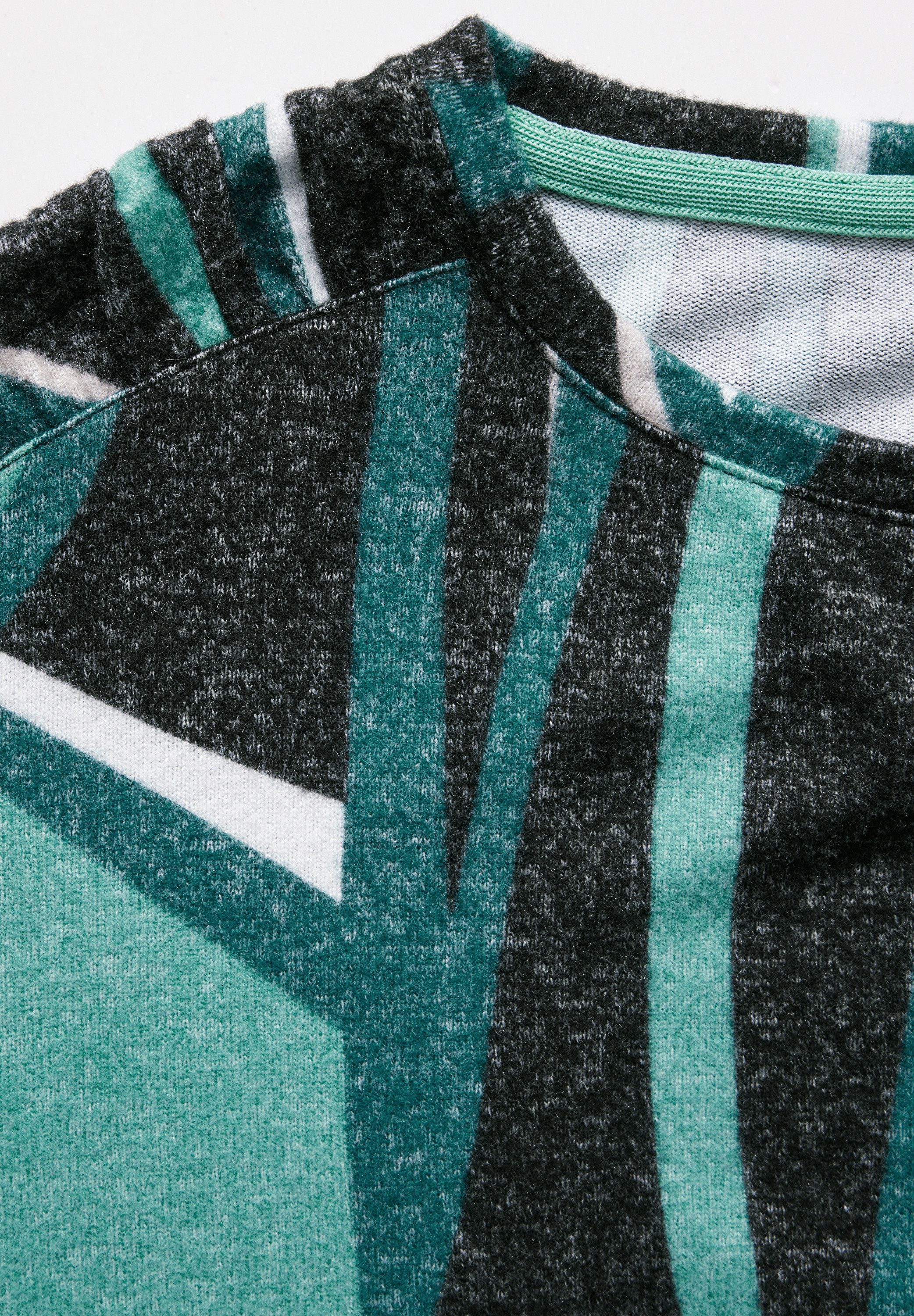 Cecil Shirt met lange mouwen met grafisch patroon