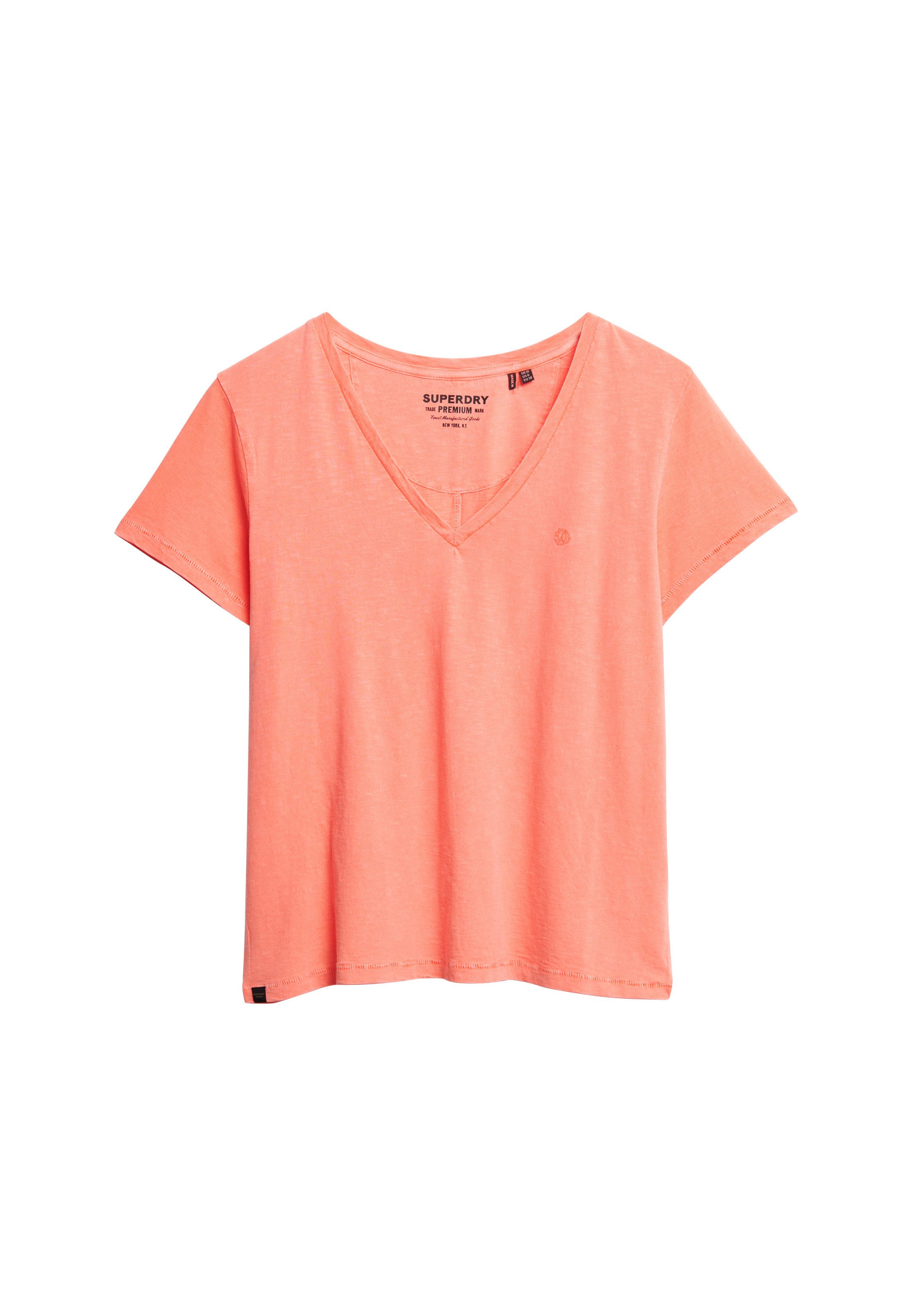 Superdry T-shirt STUDIOS SLUB EMB VEE TEE