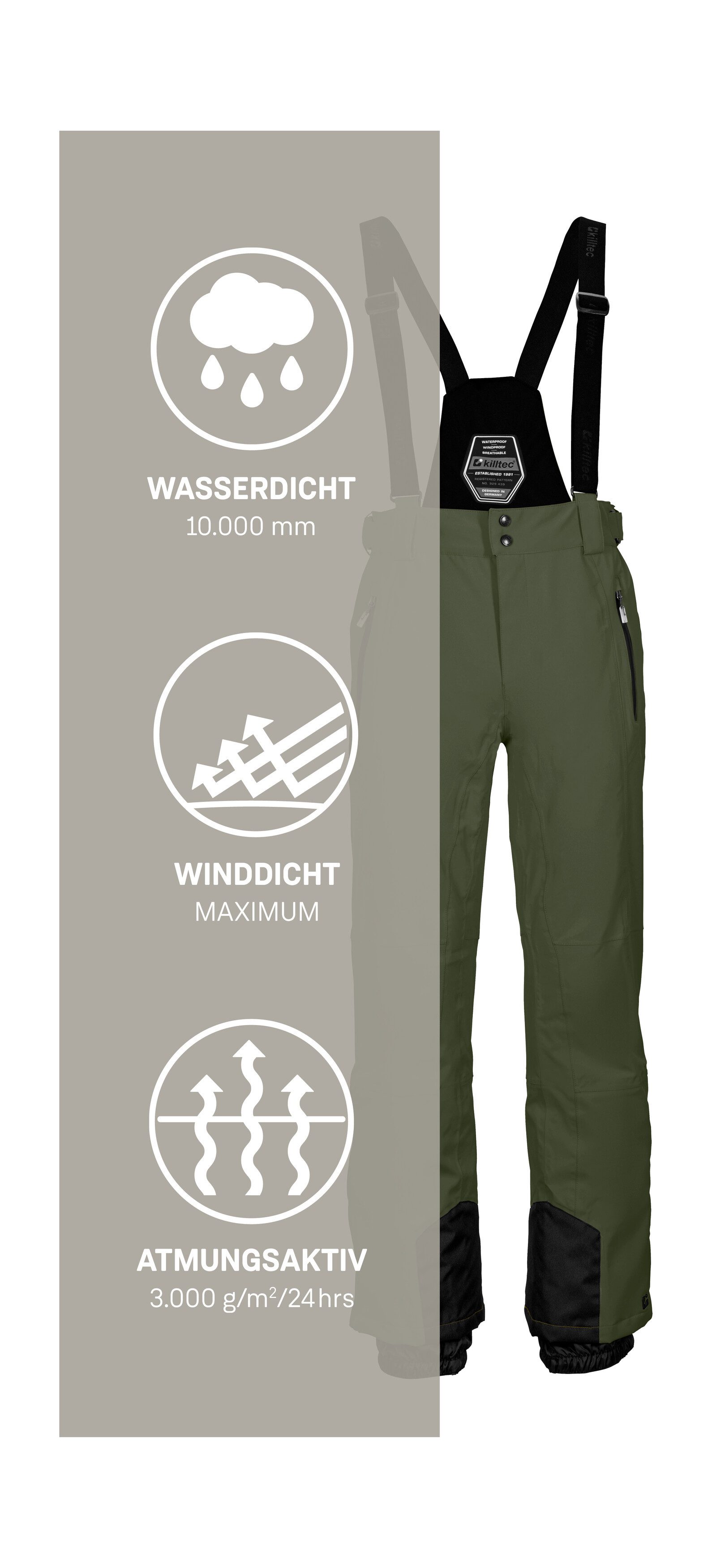 Killtec Skibroek KSW 100 ENOSH MN SKI PNTS