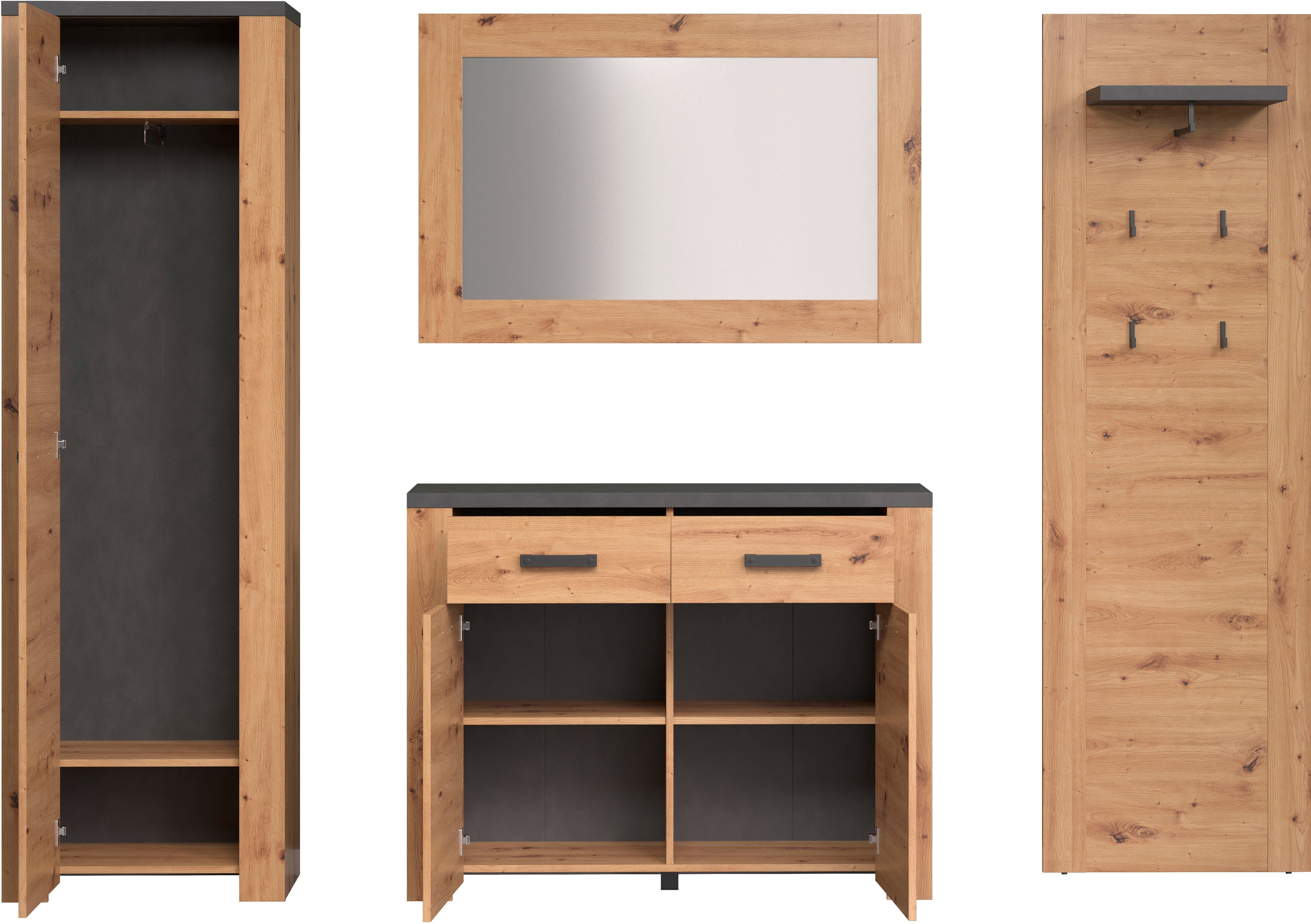 Home affaire Halmeubelset Ambres (4-delig)
