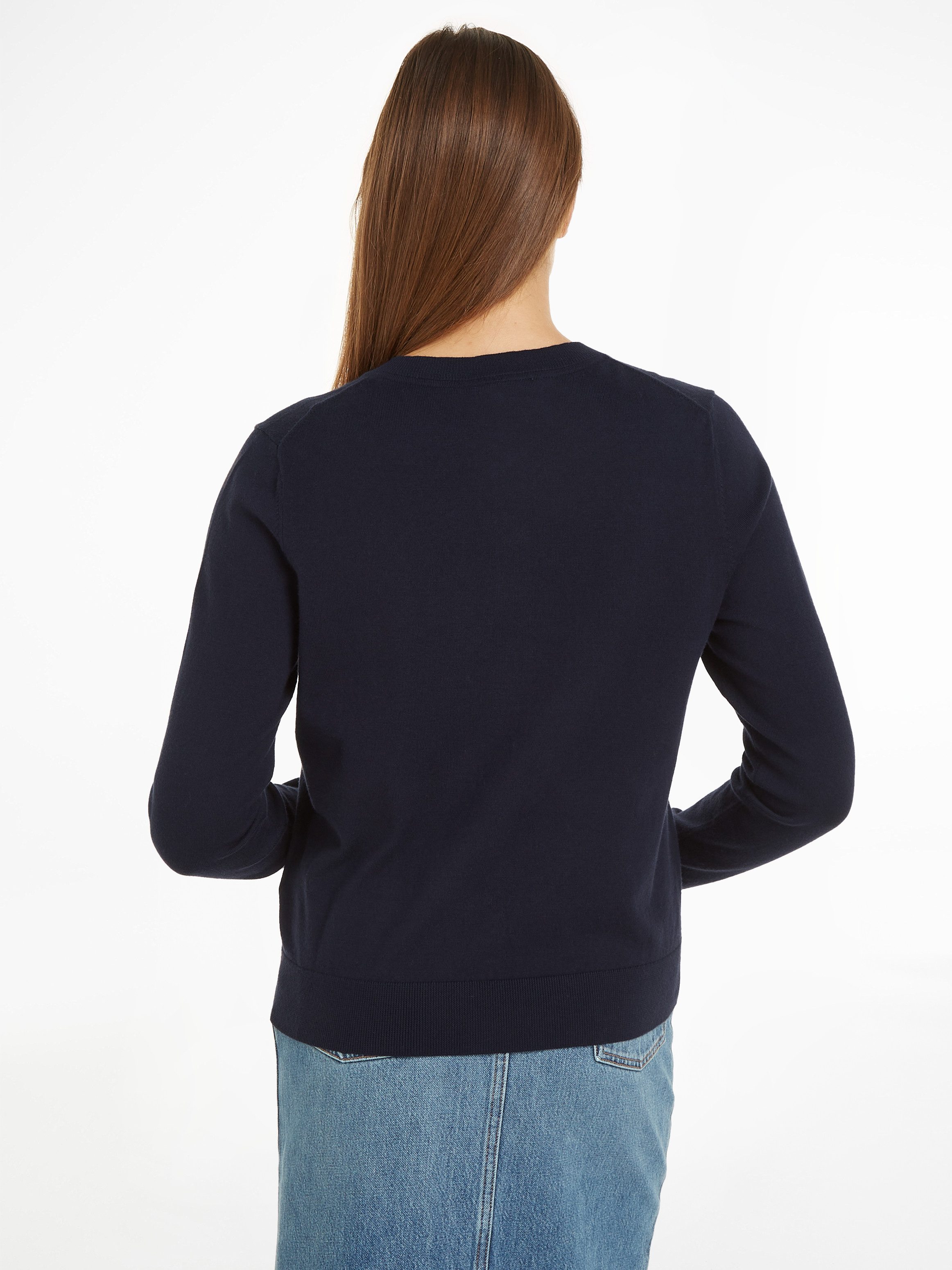 Tommy Hilfiger Cardigan CO JERSEY STITCH CARDIGAN