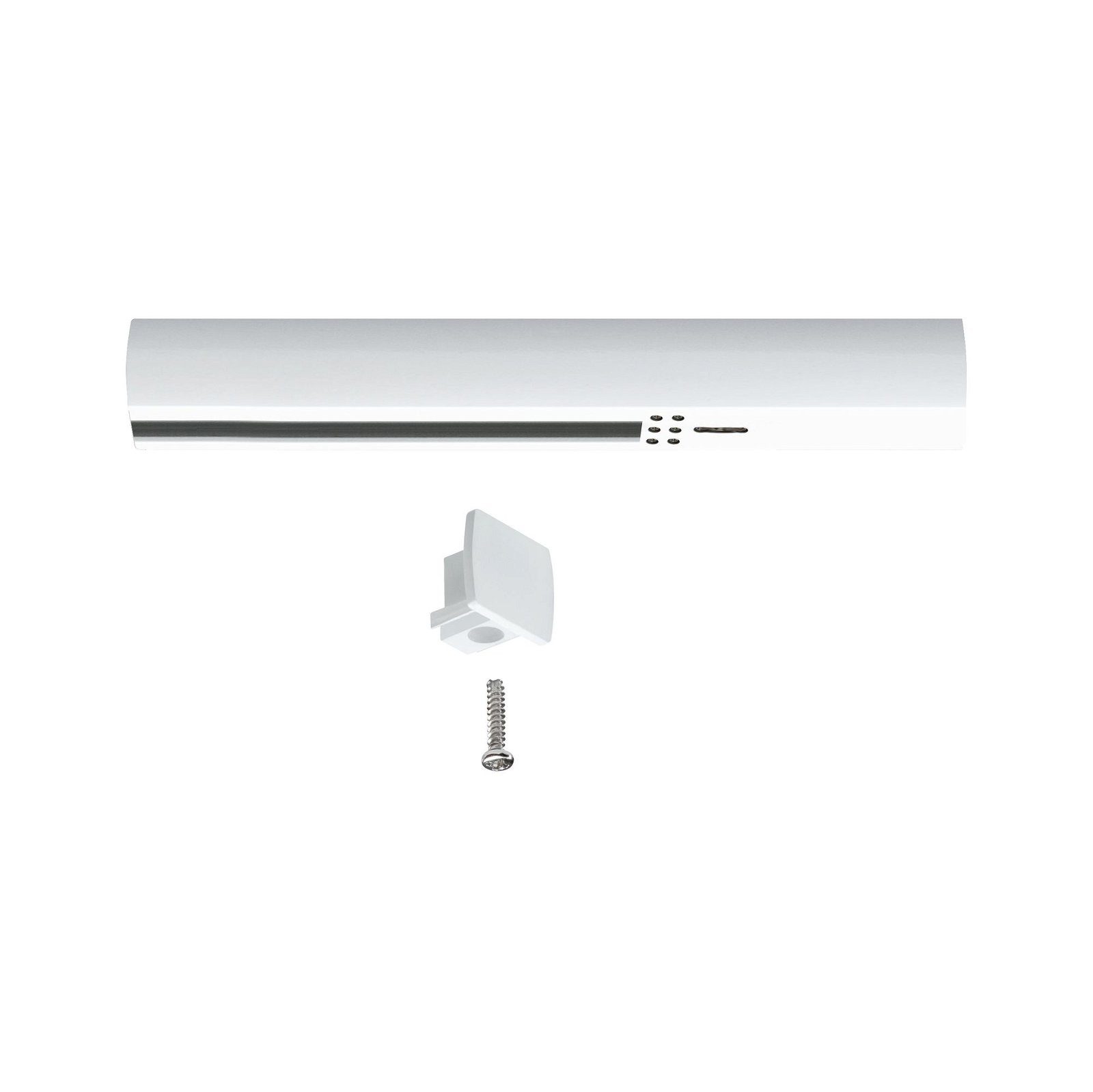 Paulmann 1-fase spanningsrail URail Aansluiting Eind 161x18mm max. 1.000W (1-delig)