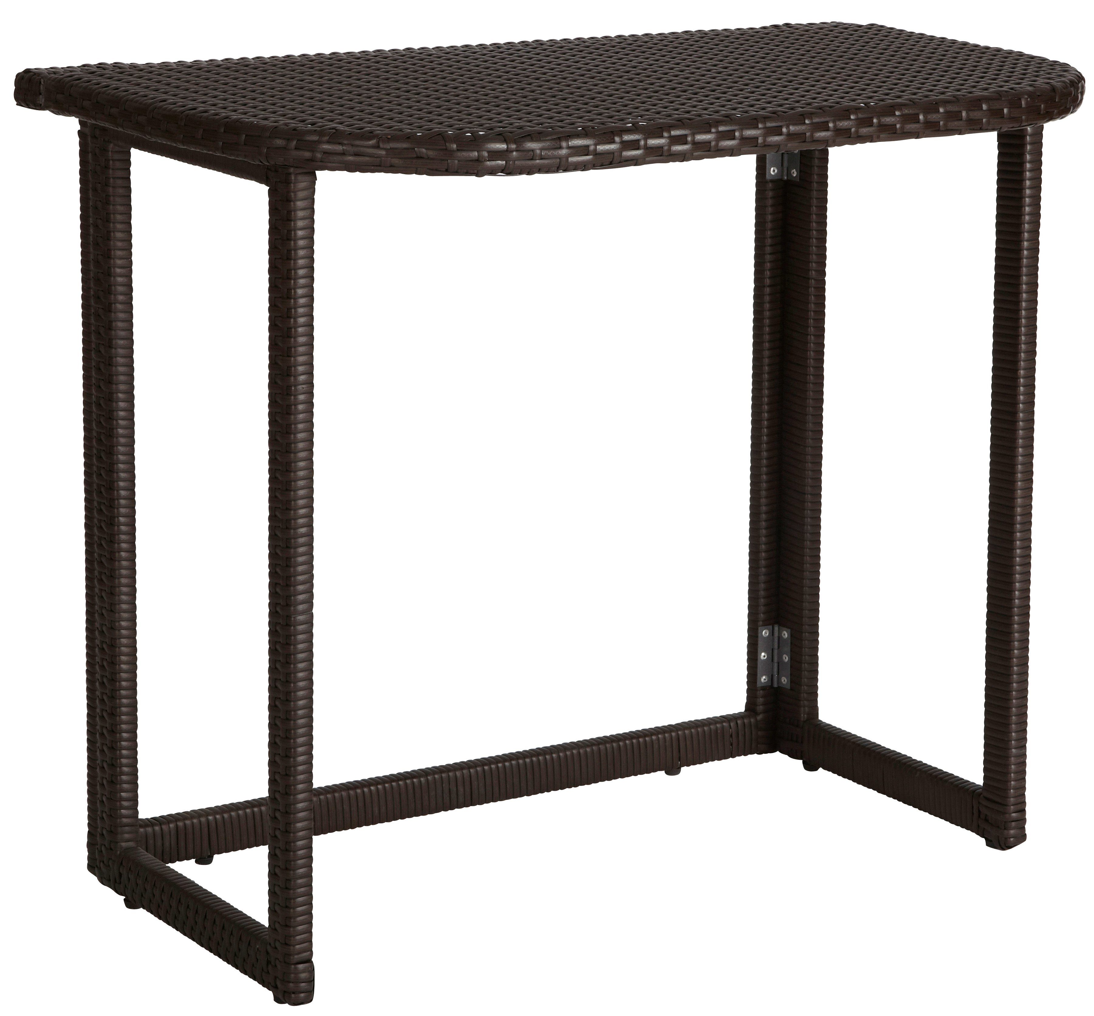 MERXX Tuintafel Rattan 50x90 cm