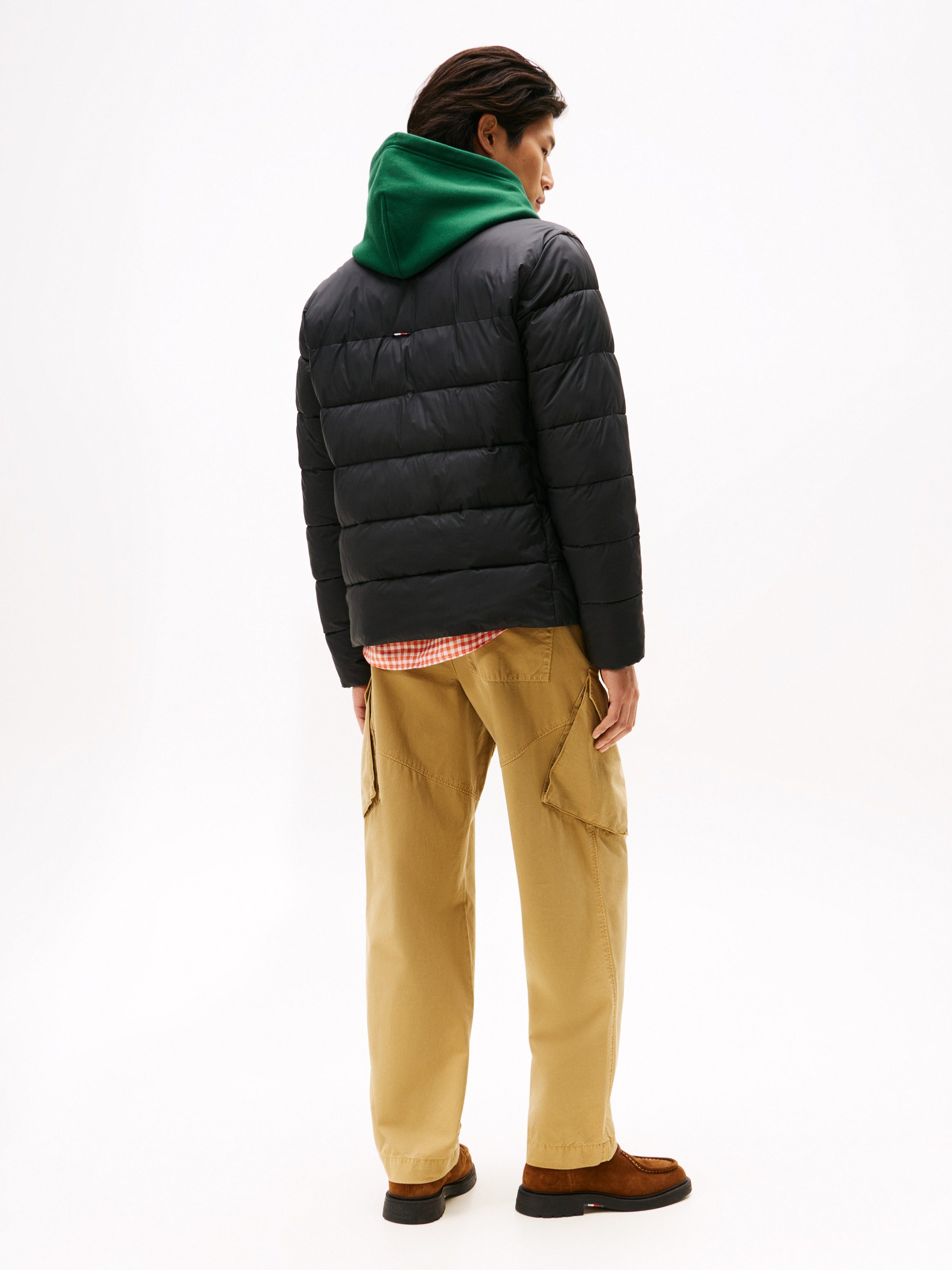 Tommy Hilfiger Gewatteerde jas MID WEIGHT STAND COLLAR