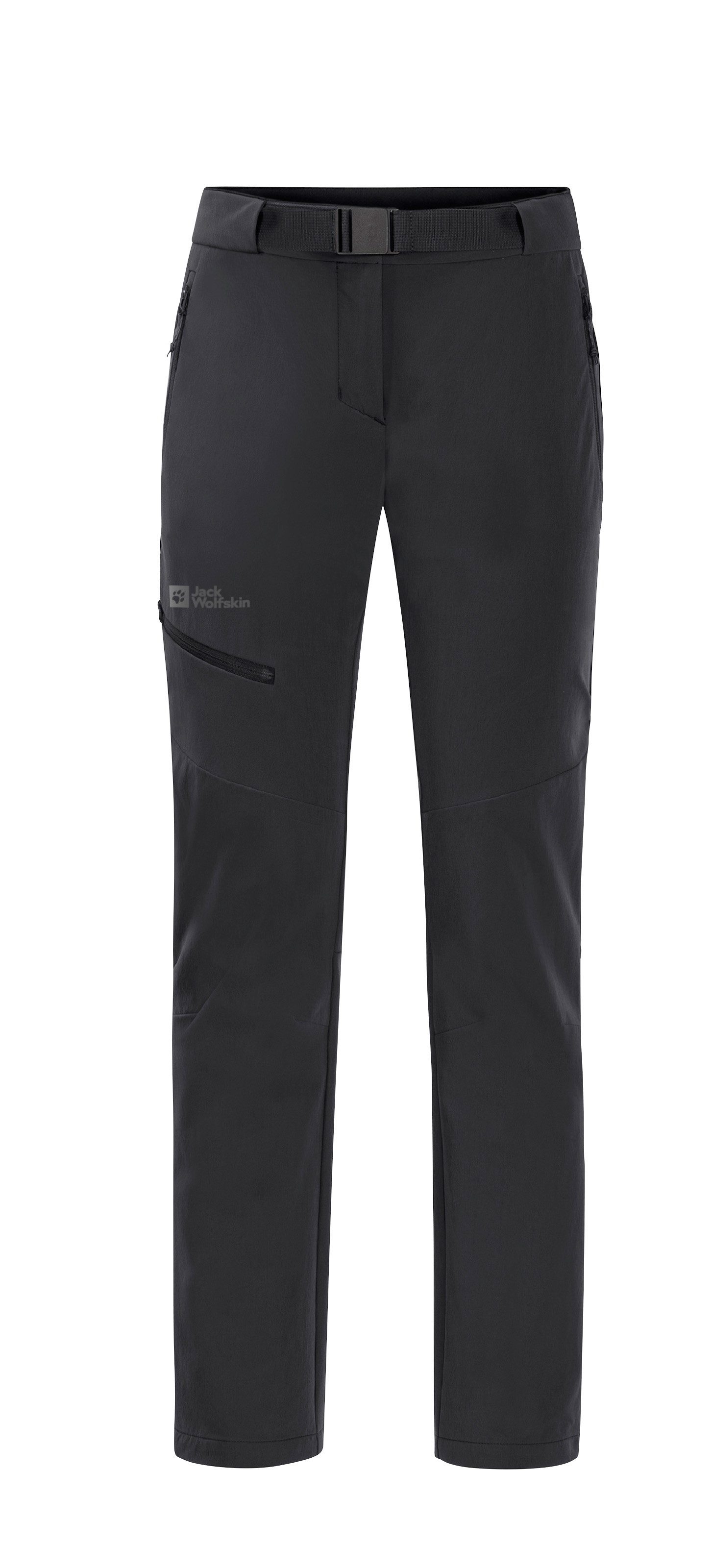 Jack Wolfskin Outdoorbroek HOLDSTEIG PANTS W hoog ademende, robuuste en elastische softshell broek