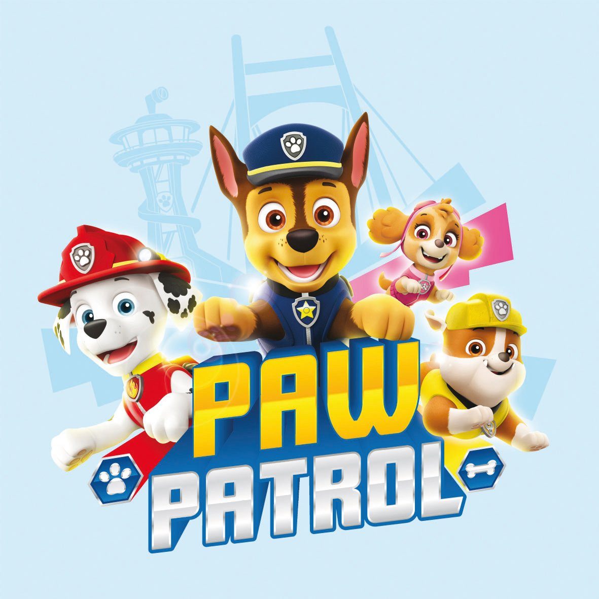 Bönninghoff Artprint op linnen Paw Patrol (1 stuk)