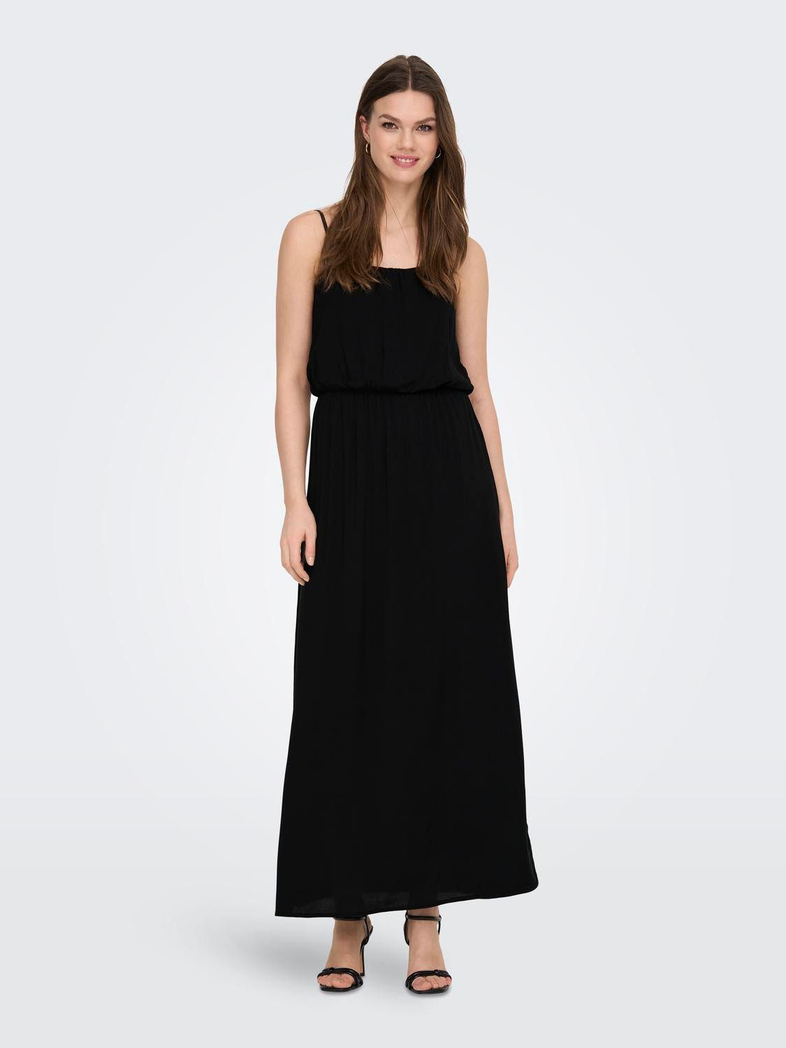 Only Maxi-jurk ONLNOVA LIFE VIS STRAP MAXI DRESS SOLID