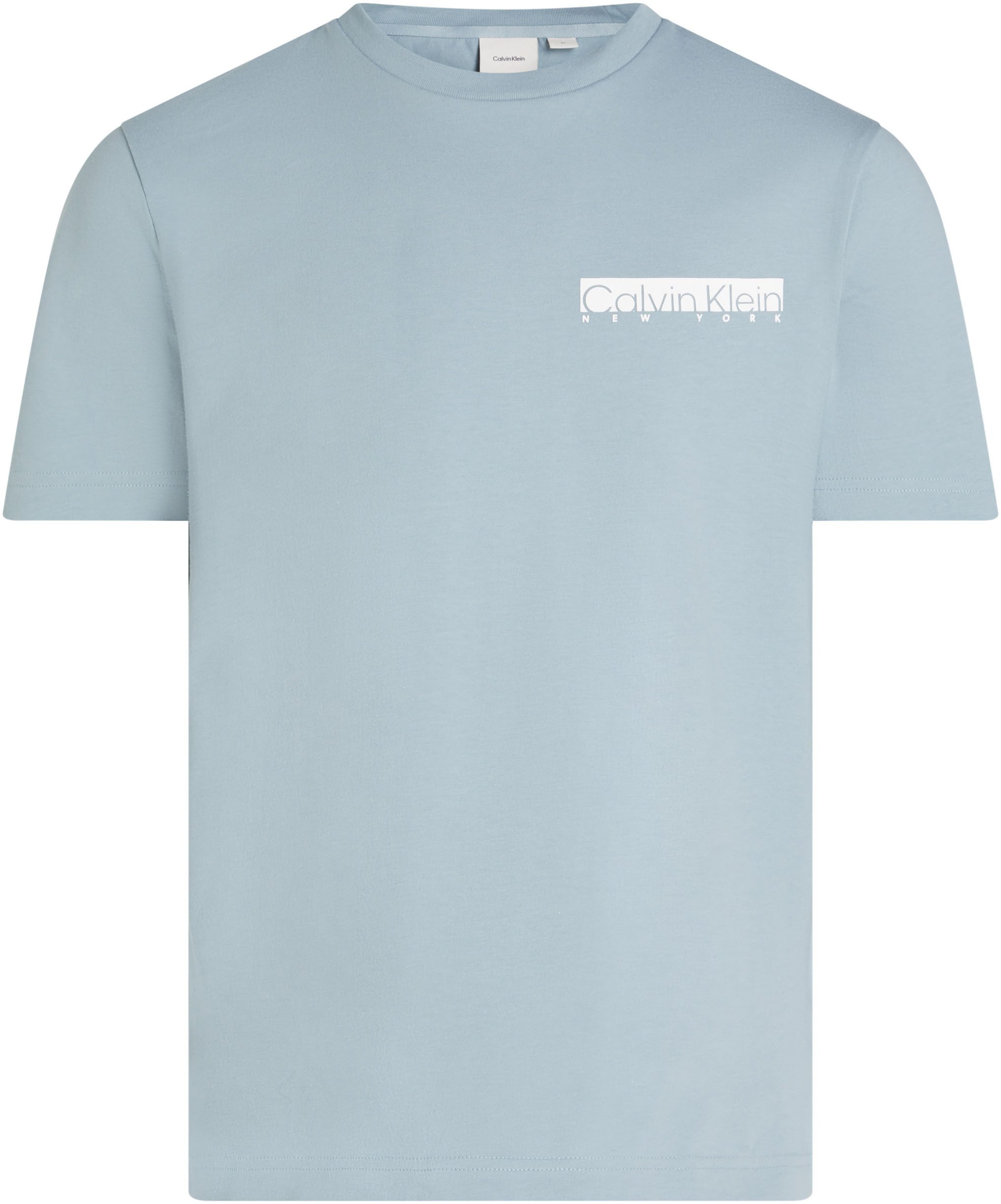 Calvin Klein Shirt met ronde hals NY CHEST BOX LOGO T-SHIRT