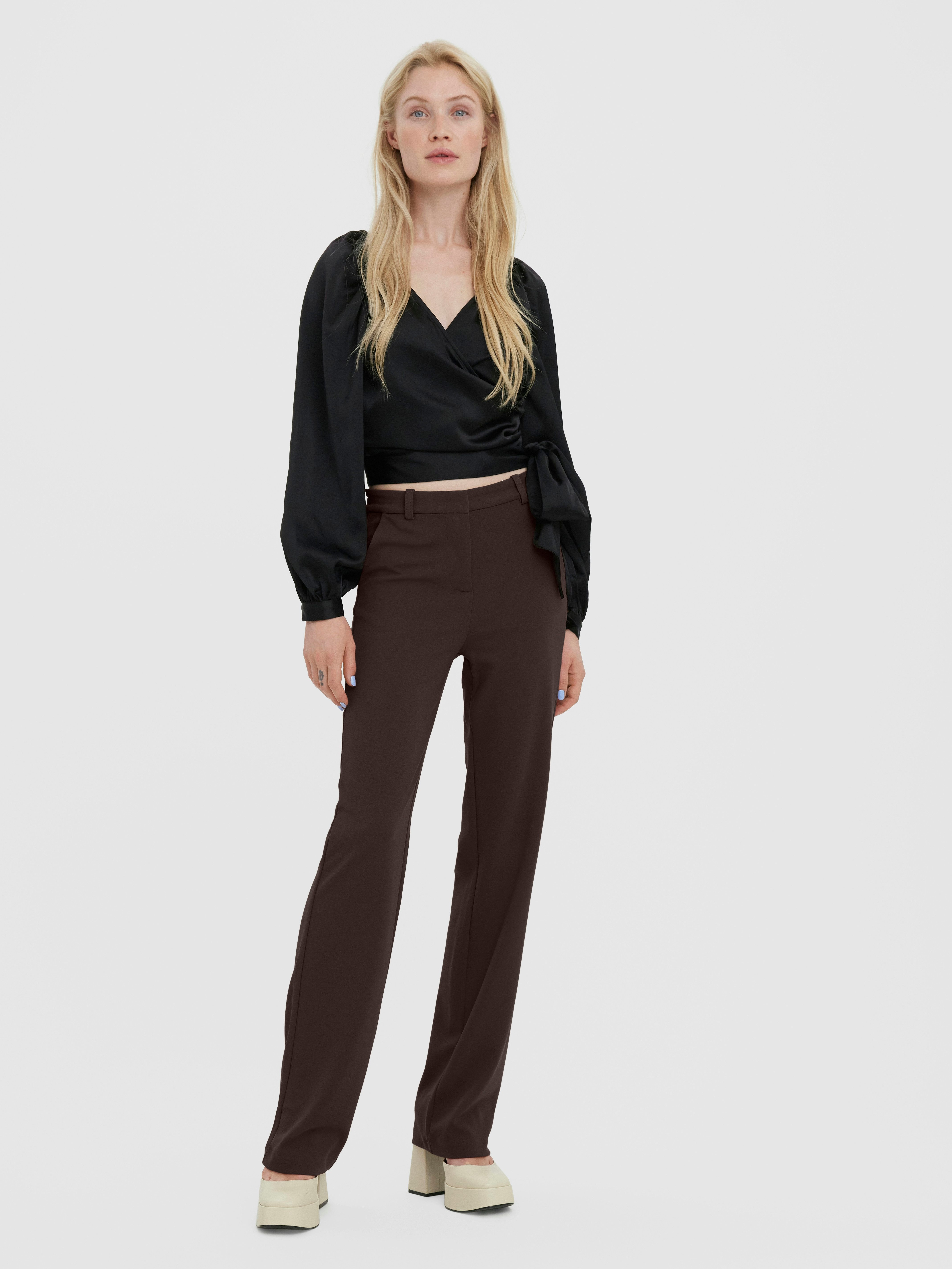 Vero Moda Pantalon VMZAMIRA MR SLIM STRAIGHT PANT