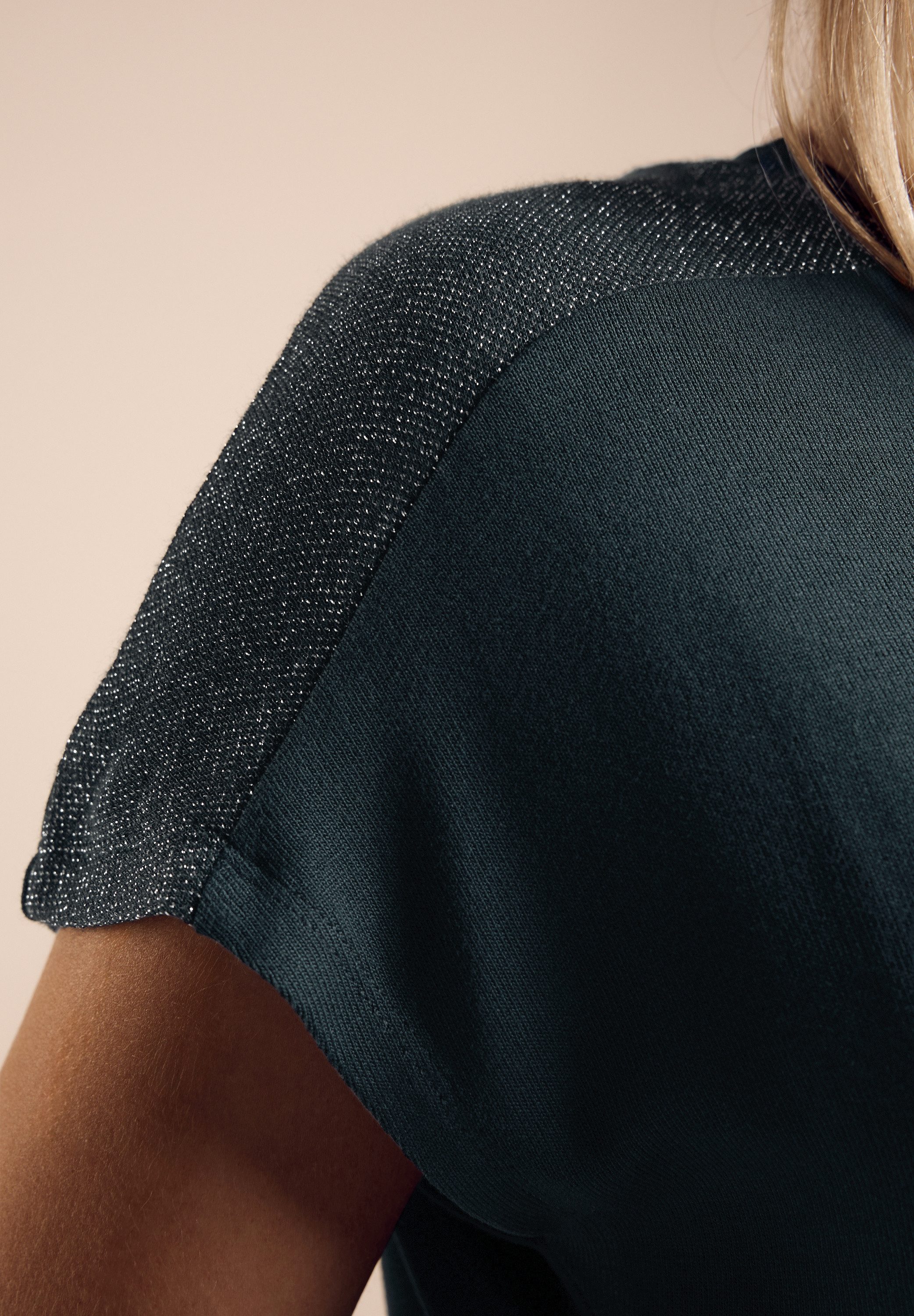 STREET ONE Shirttop LTD QR met glans-detail