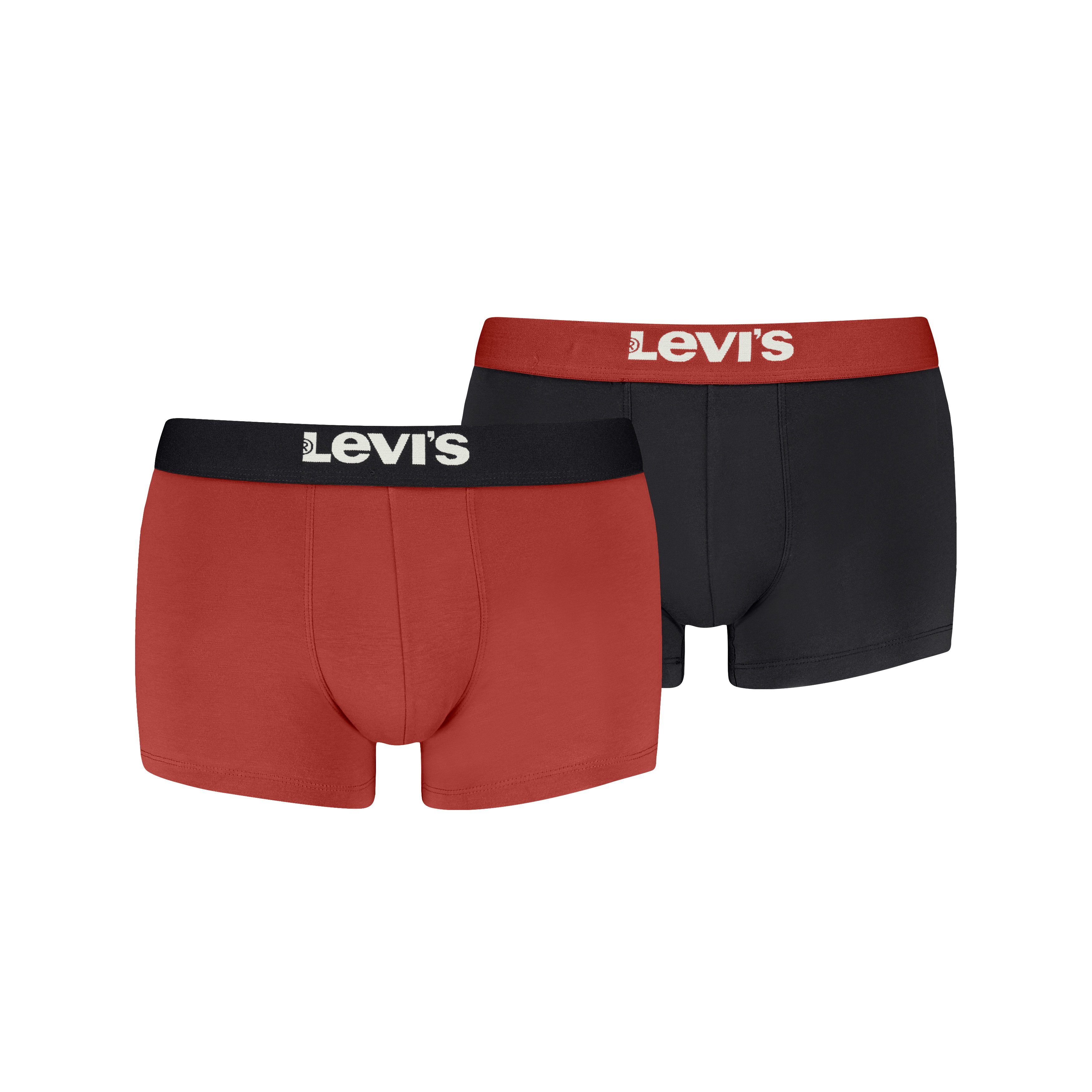 Levi's Boxershort LEVIS MEN PL SPW LOGO BOXER BRIEF ORG 2P (Set van 2)