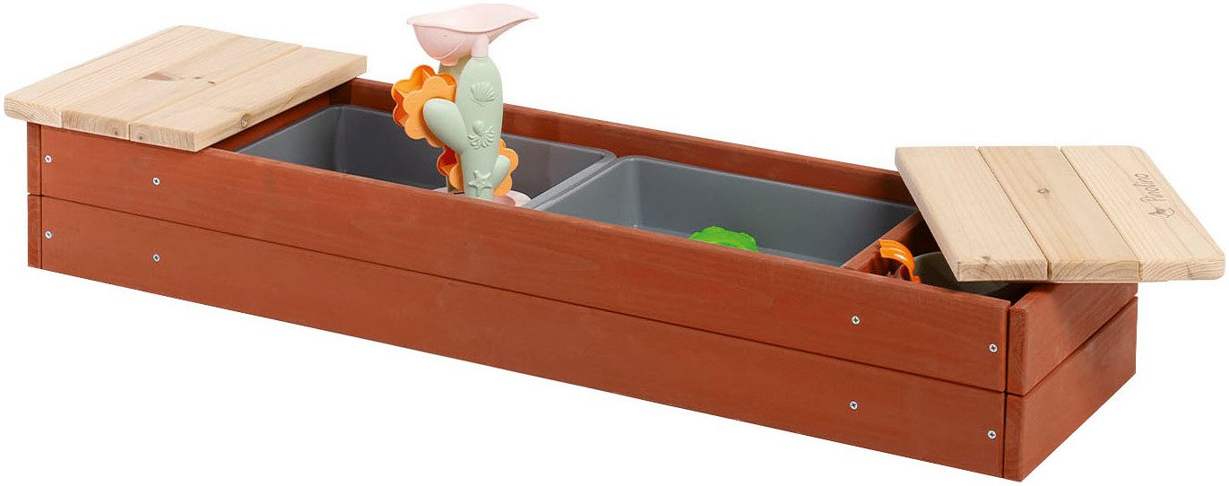 Pinolino® Zandbak Hedda, rot/natur