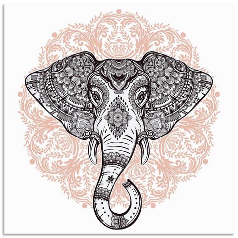 Artland artprint Vintage Mandala Elefant