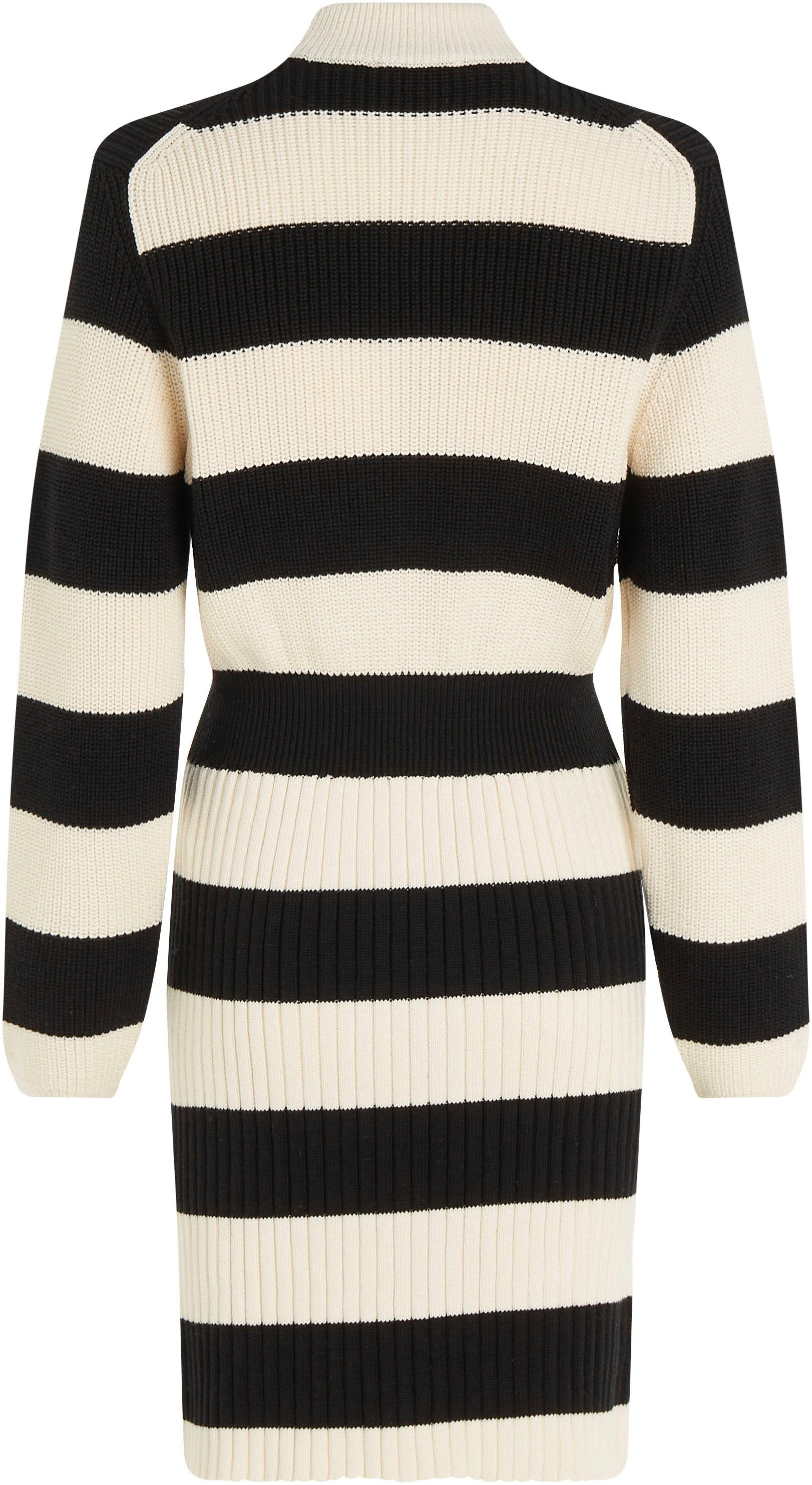 Tommy Hilfiger Gebreide jurk CO CARDI STITCH SWT DRESS