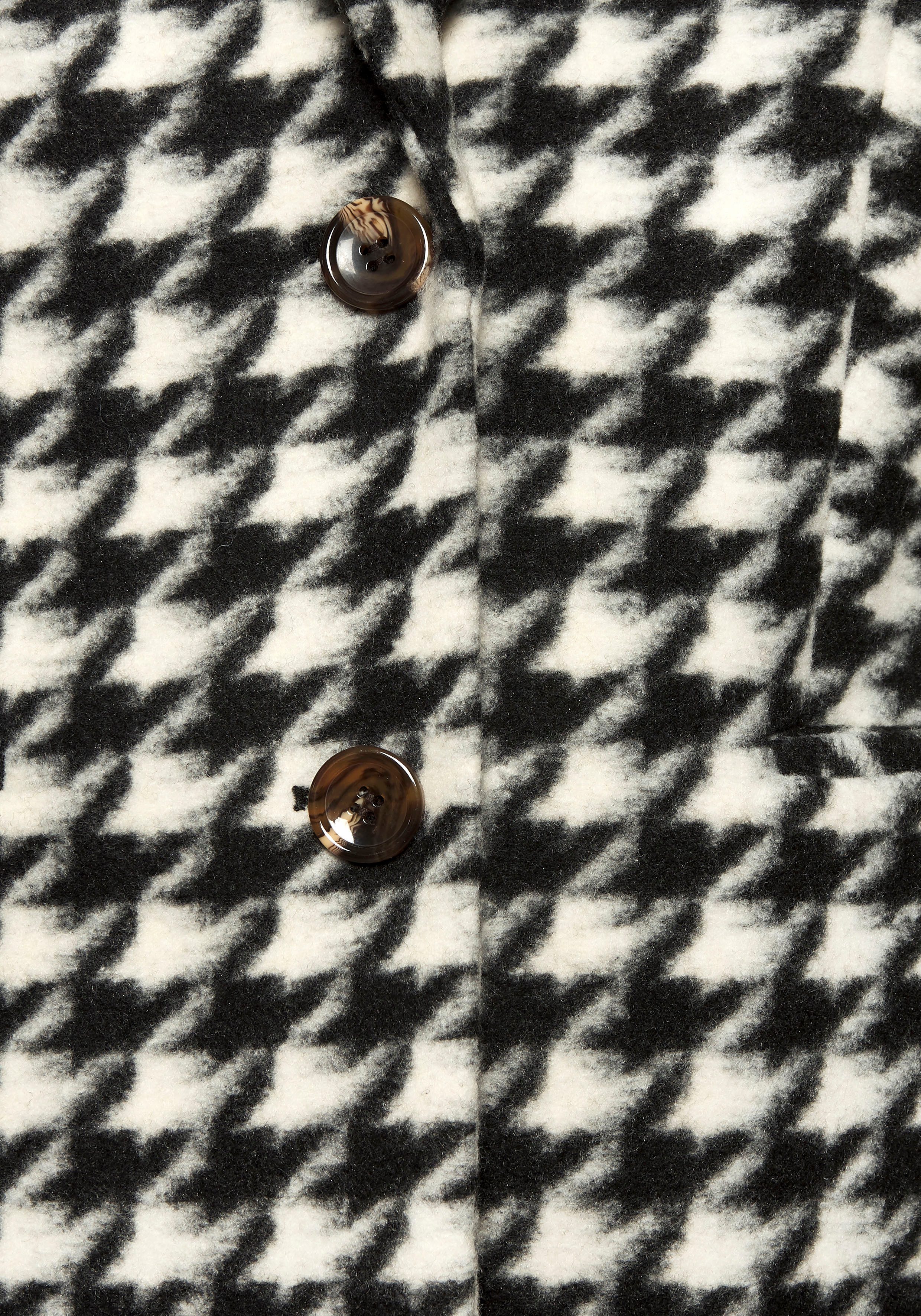 Lascana Korte jas in houndstooth-ontwerp damesjas blazerjas casual-chic