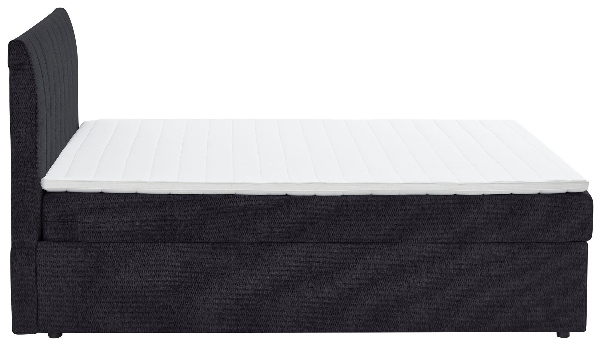 ATLANTIC home collection Boxspring Alva optioneel met matras en matrastopper