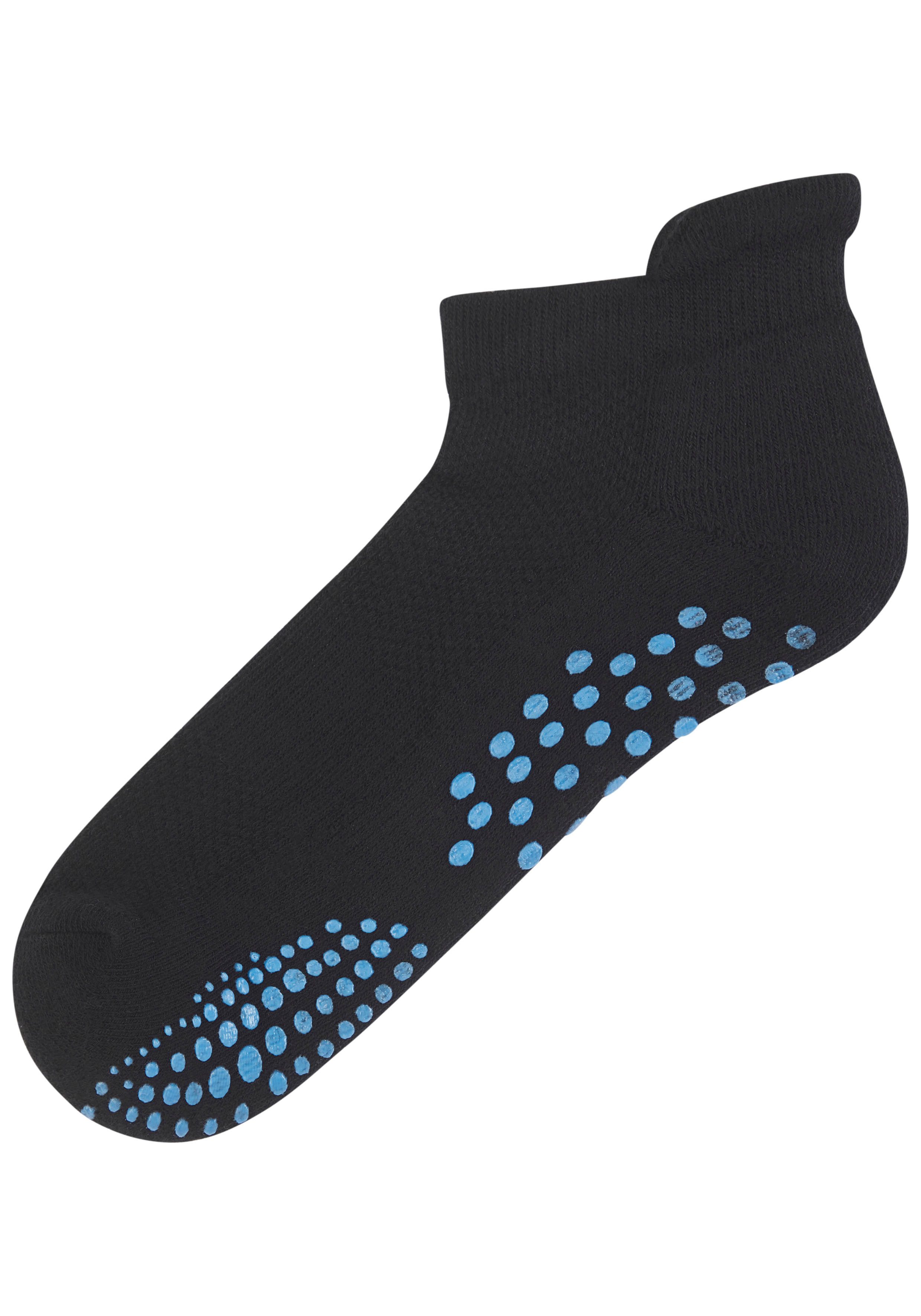 Lavana ABS-sokken met gekleurde nopjes (set, 3 paar)