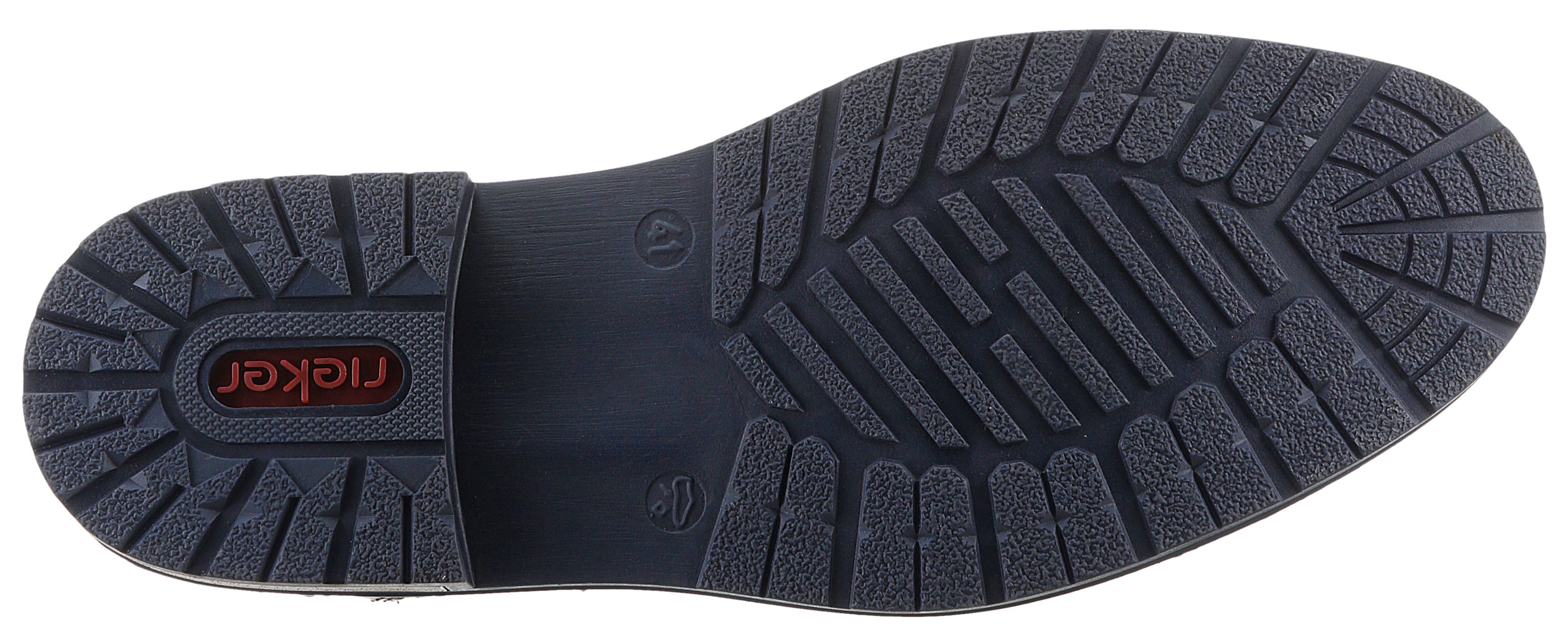 Rieker Veterlaarsjes zakelijke enkellaars, veterschoenen met zachte binnenzool