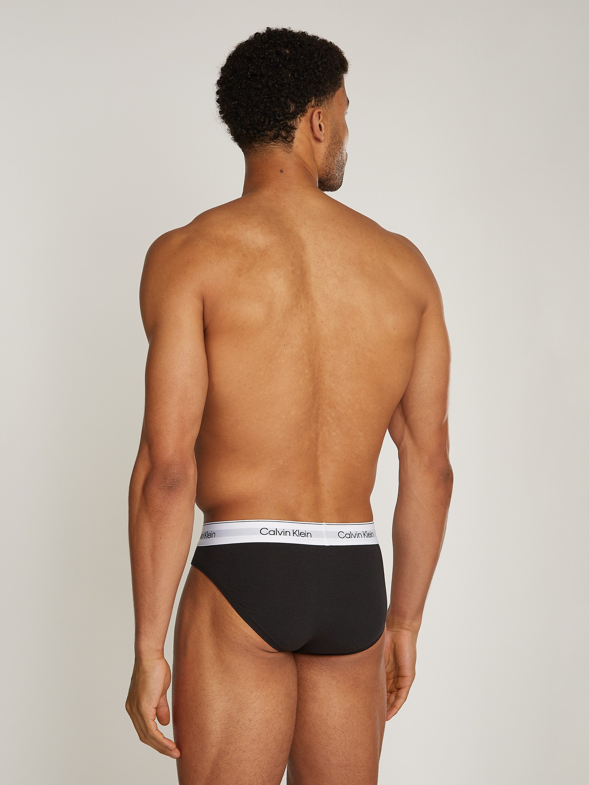 Calvin Klein Slip LOW RISE SLIP BRIEF 3PK met logo-elastische tailleband (3 stuks) (set 3 stuks)