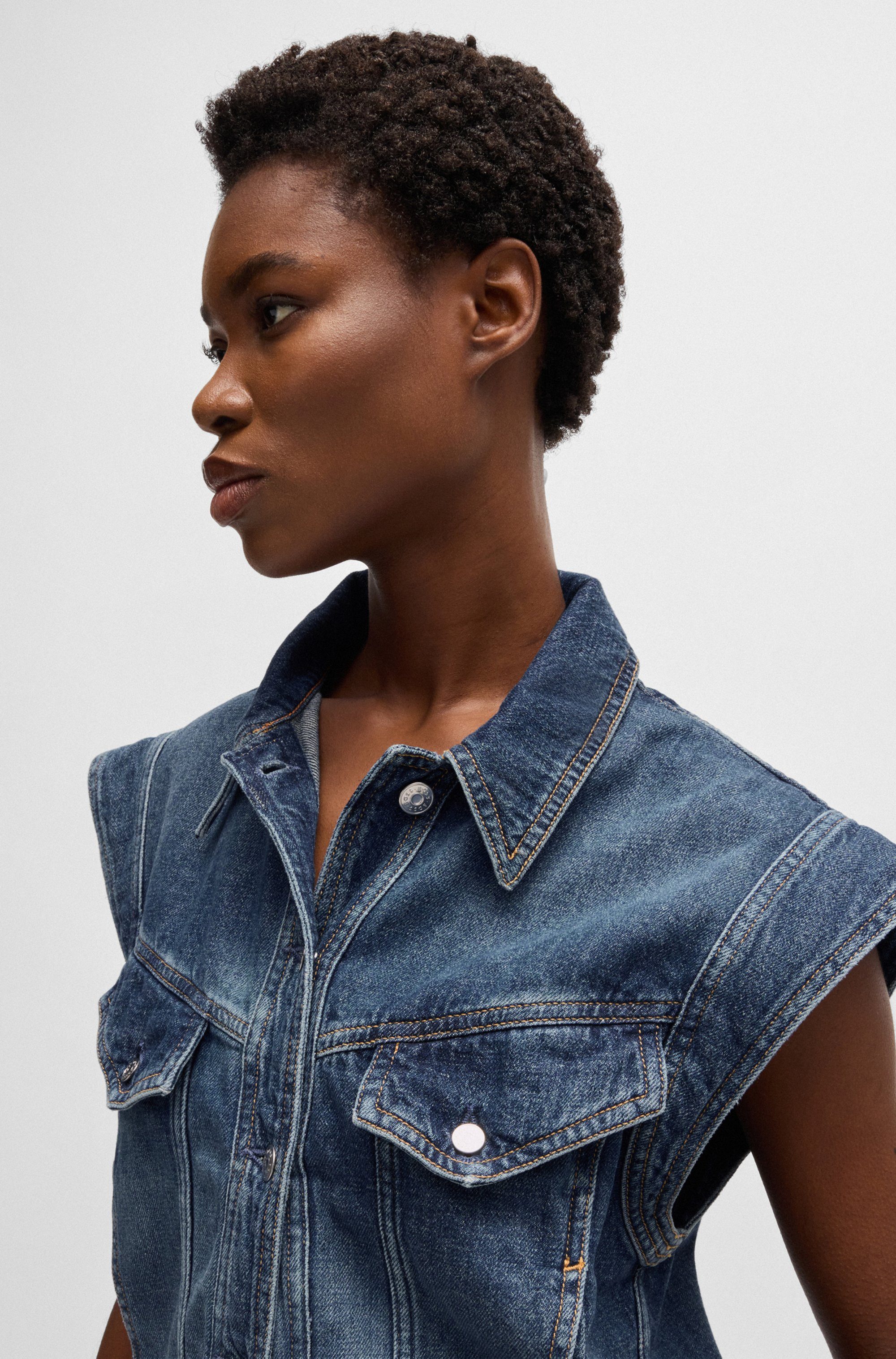 Boss Orange Outdoorjack C_DENIM VEST 1.0