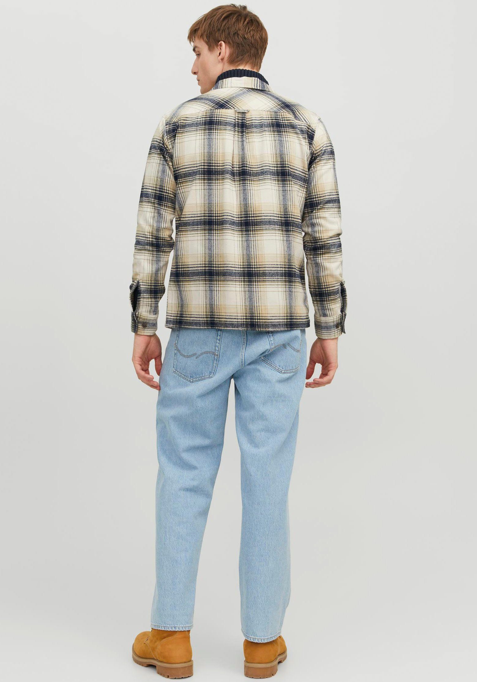 Jack & Jones Overhemd met lange mouwen JJEEDDIE OVERSHIRT LS NOOS