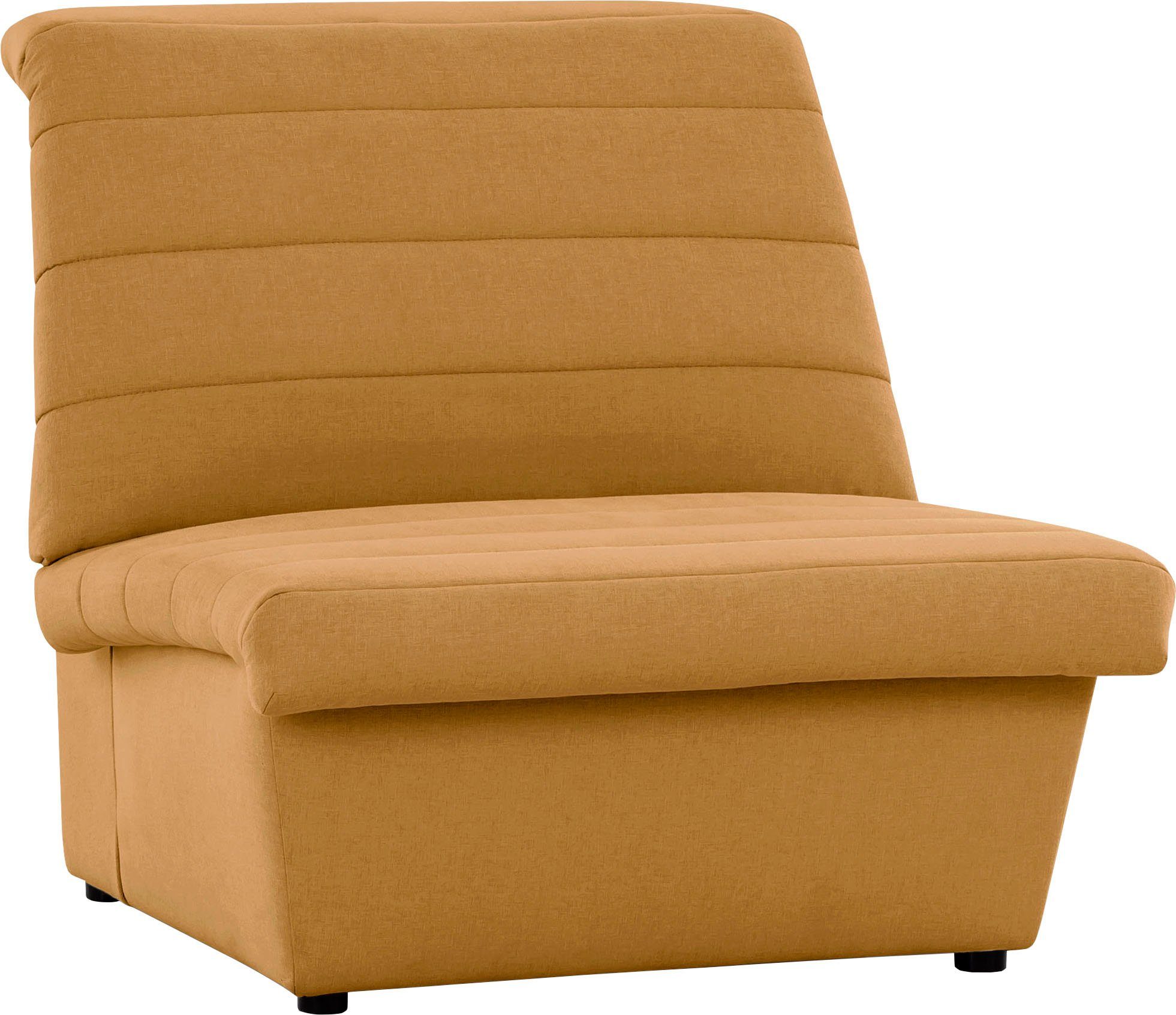 LOOKS BY WOLFGANG JOOP Fauteuil LOOKS VIII Breedtestiksels, zonder armleuningen, in twee verschillende afmetingen