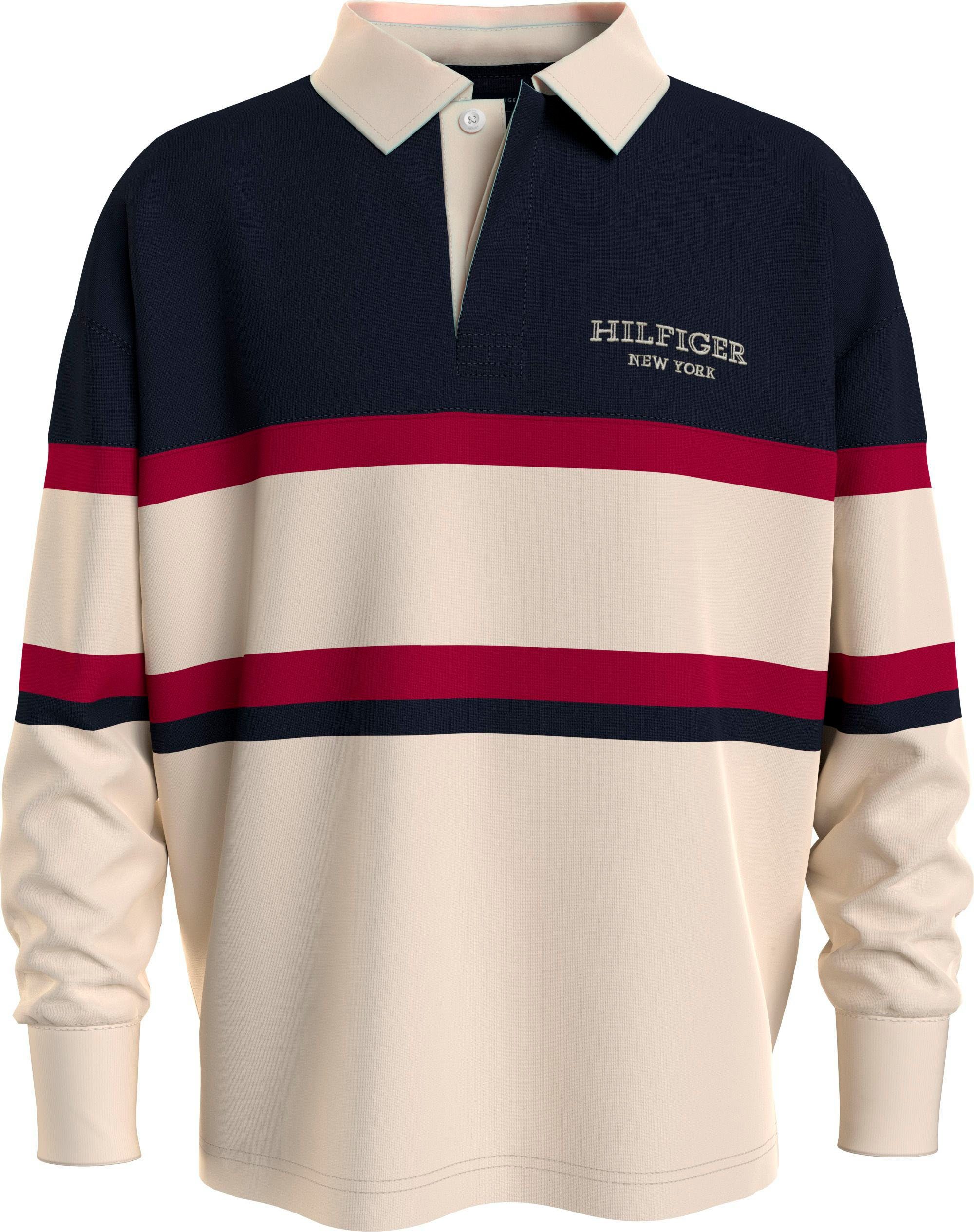 Tommy Hilfiger Sweatshirt MONOTYPE COLOR BLOCK RUGBY