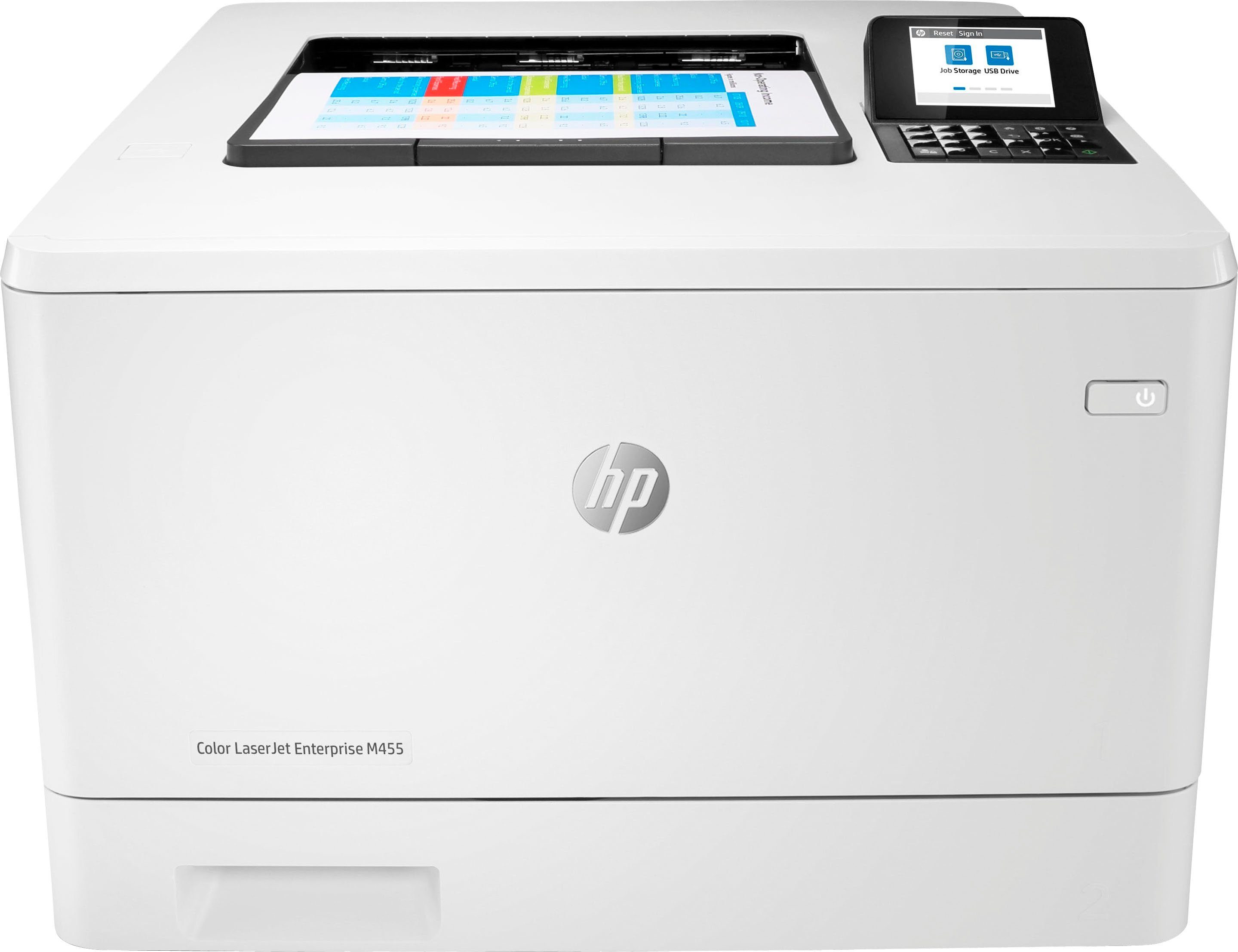 HP Laserprinter Color LaserJet Enterprise M455dn