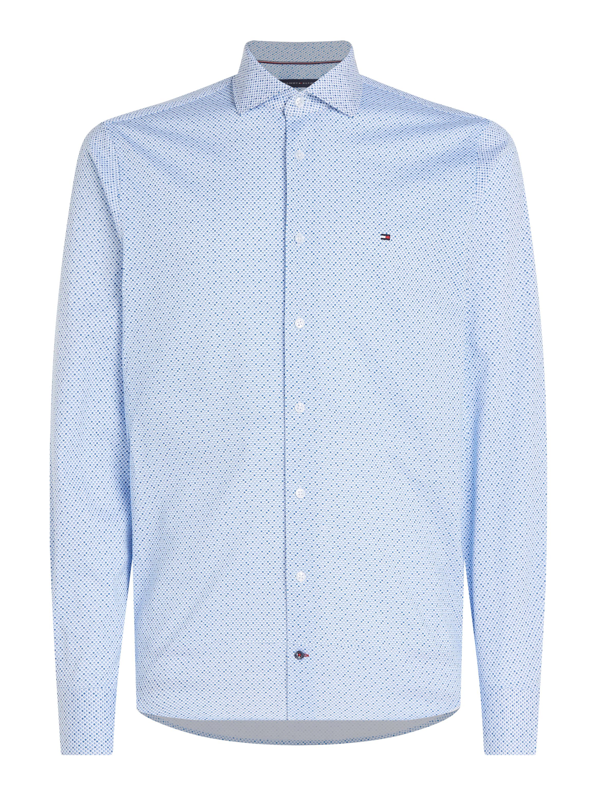 Tommy Hilfiger Overhemd met lange mouwen CL KNITTED MINI DOT PRT SF SHIRT