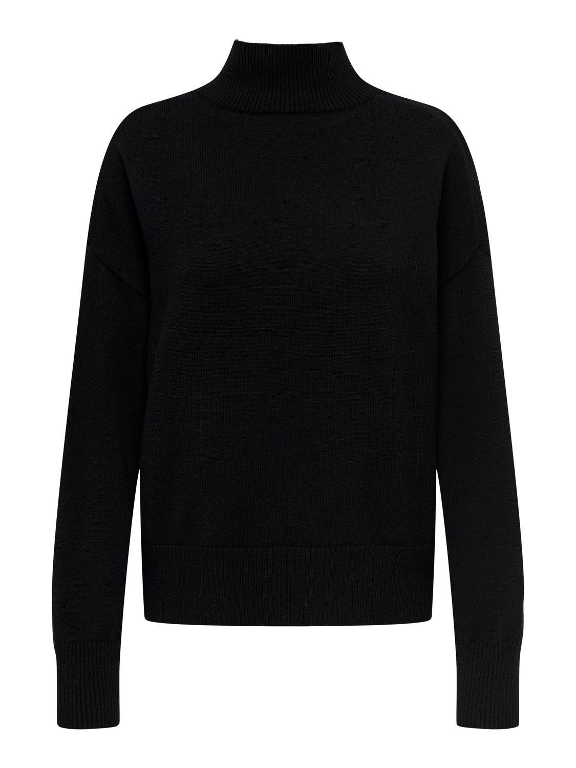 Only Trui met staande kraag ONLBARI L S HIGHNECK KNT