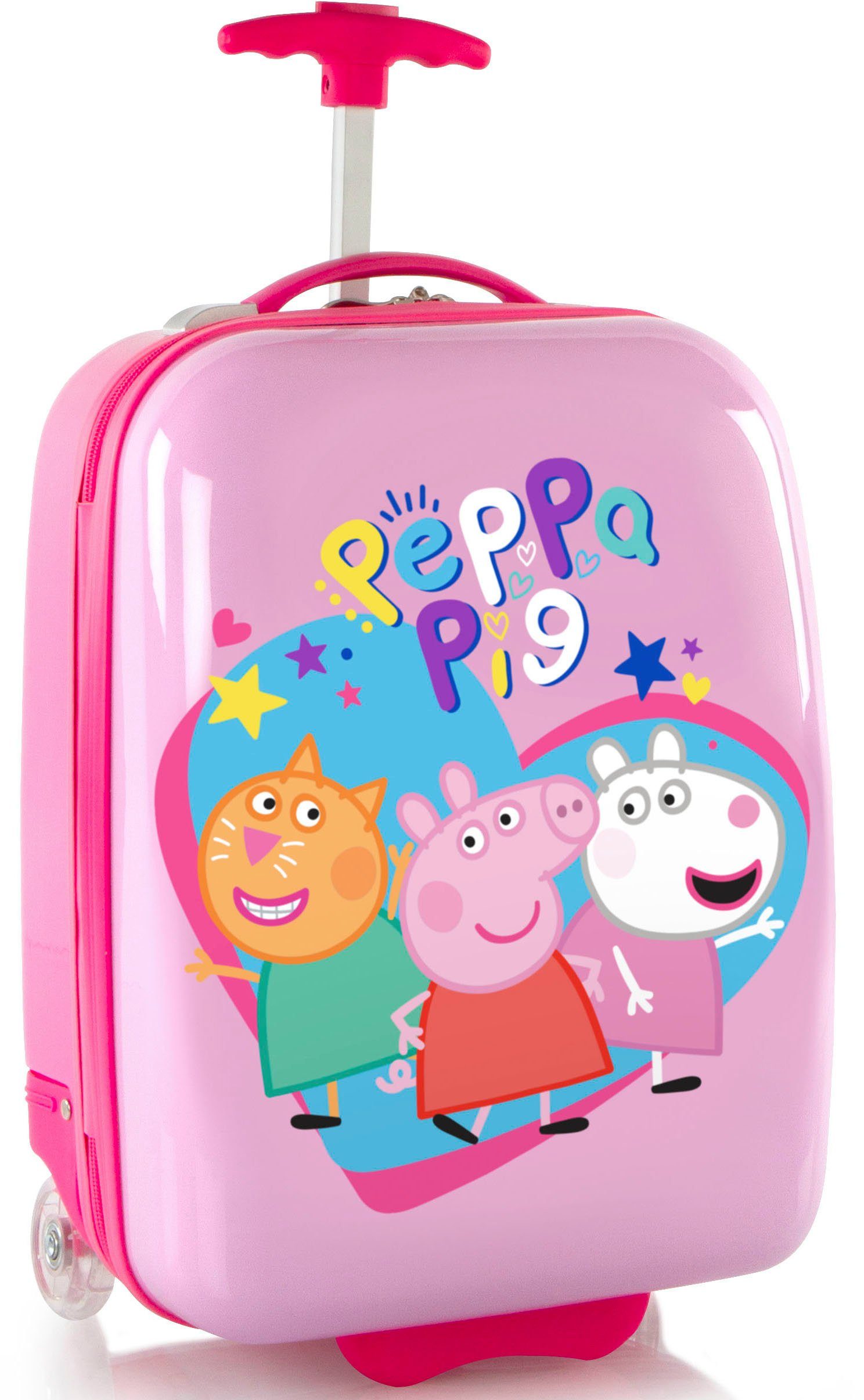 Heys Kinderkoffer Peppa Pig rosa, 46 cm Heys x Joachim Llambi kindertrolley handbagage-koffer