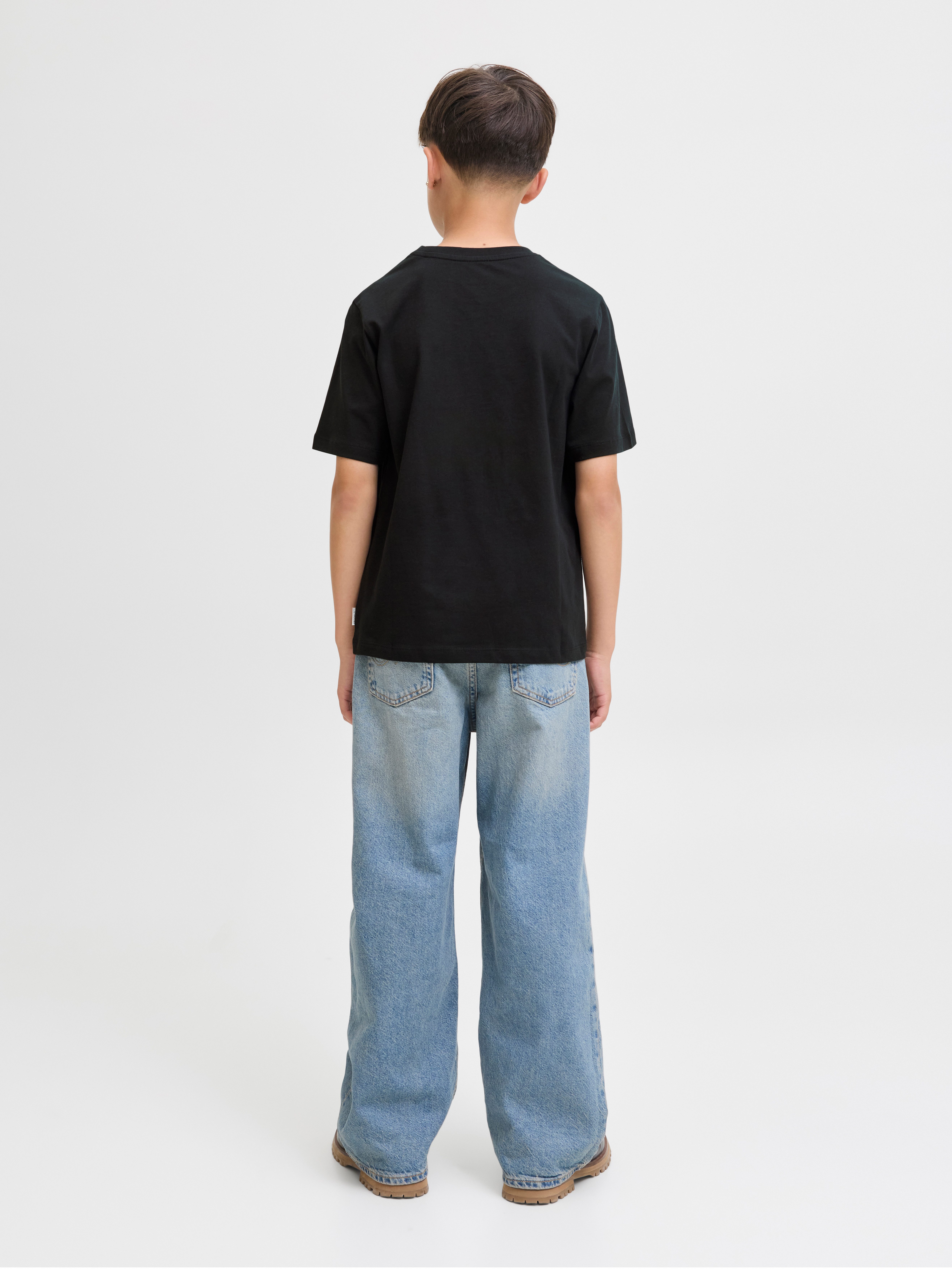 Jack & Jones Junior T-shirt JORINWOOD BLOCK BRAND TEE SS CN NOOS JNR