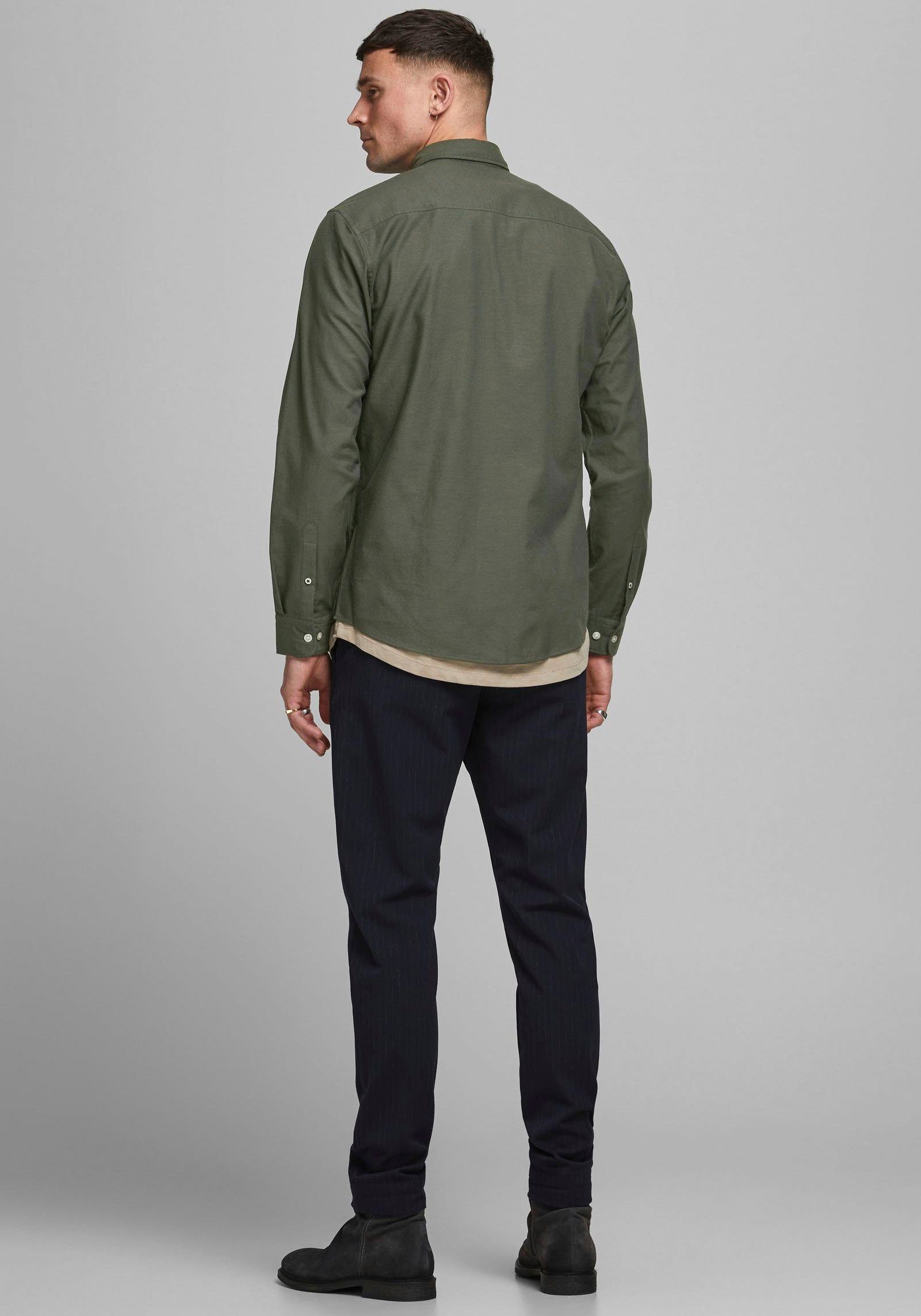 Jack & Jones Overhemd met lange mouwen OXFORD SHIRT