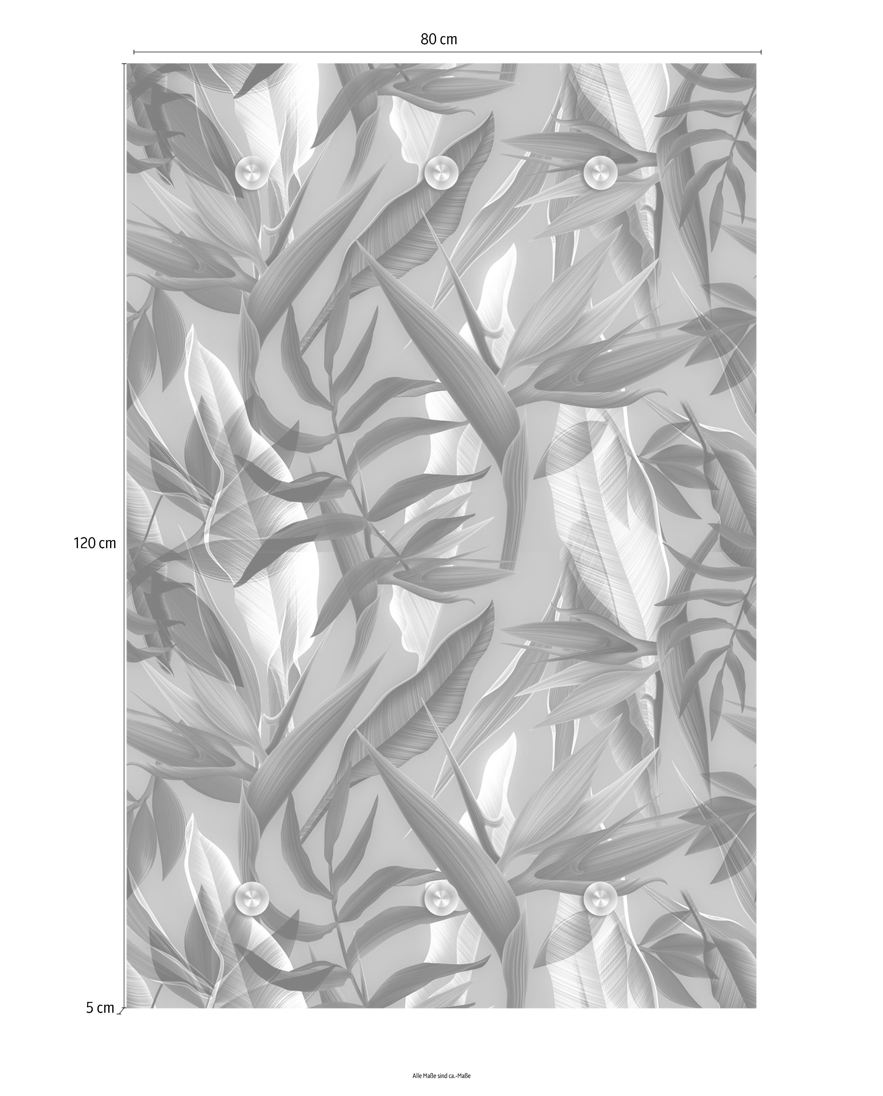 queence Kapstok Planten met 6 haken, 80 x 120 cm