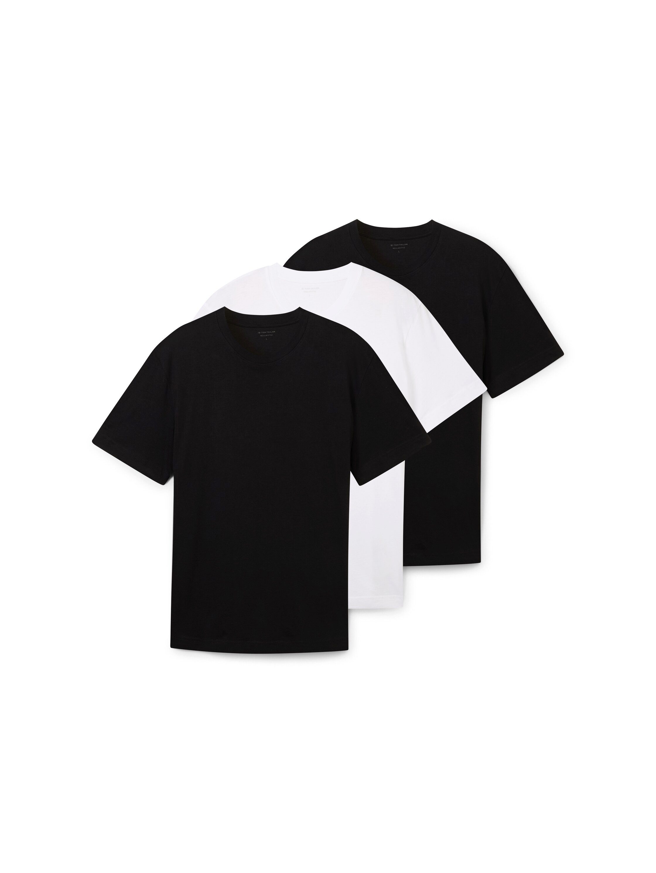 Tom Tailor T-shirt (set, 3-delig)