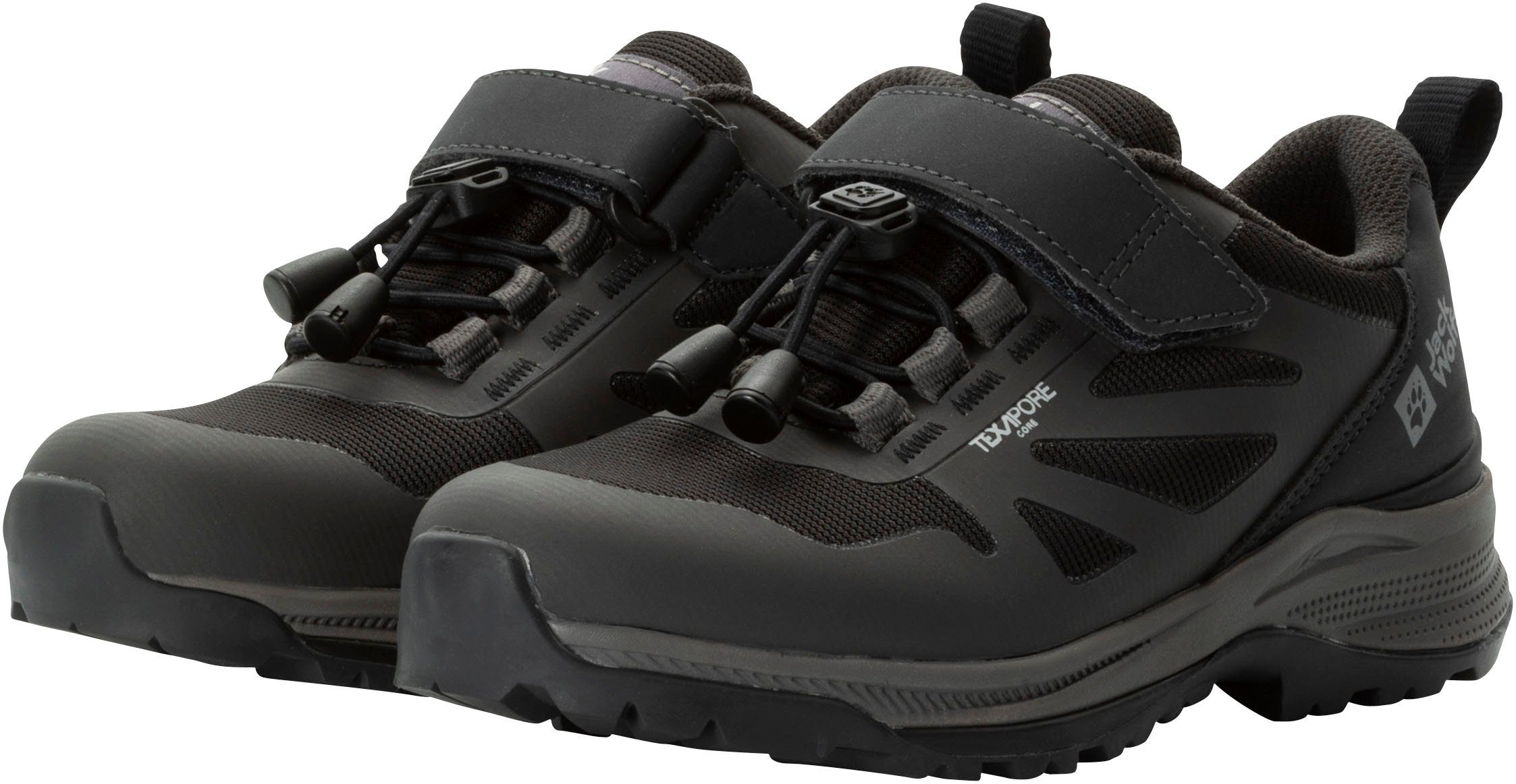 Jack Wolfskin Wandelschoenen VILLI HIKER TEXAPORE LOW K wandelen & outdoor maat 32 EU zwart
