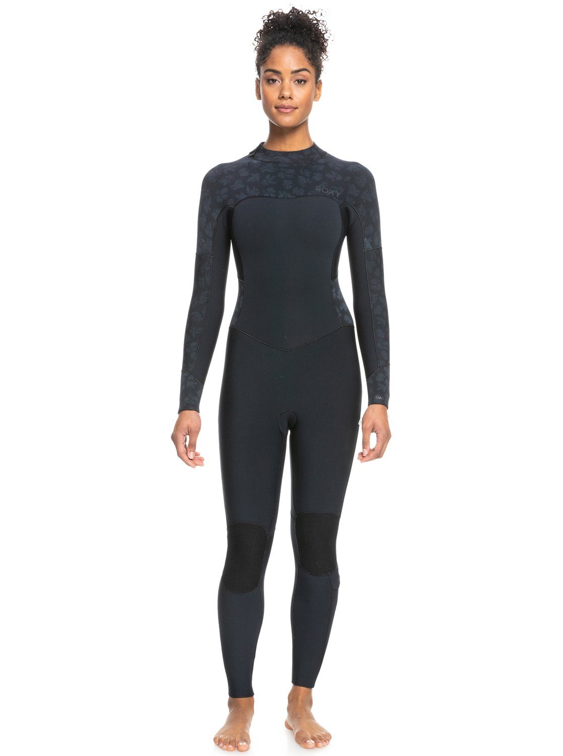 Roxy Neopreenpak 3/2mm Swell Series dames fitness maat XS-S/163-168cm & 47-57kg zwart